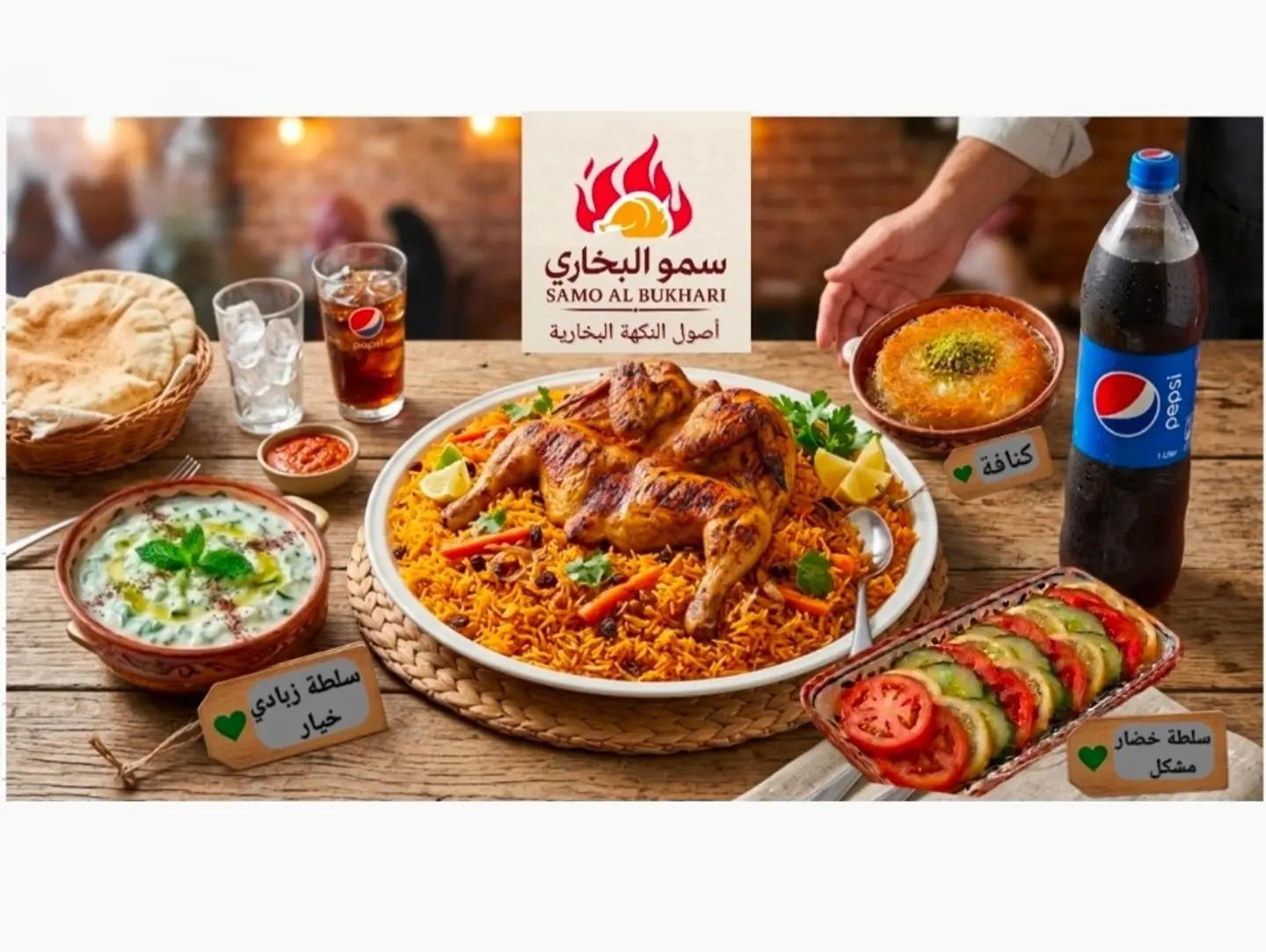 Deluxe Meal Offer - Half A Chicken