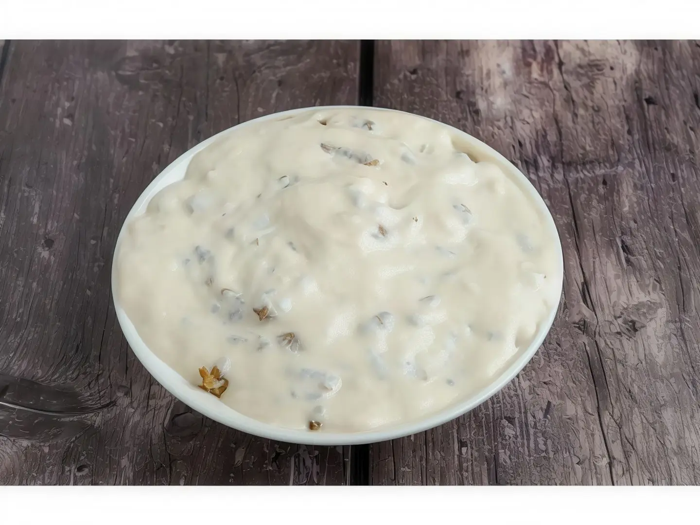 Date Fatteh With Cream