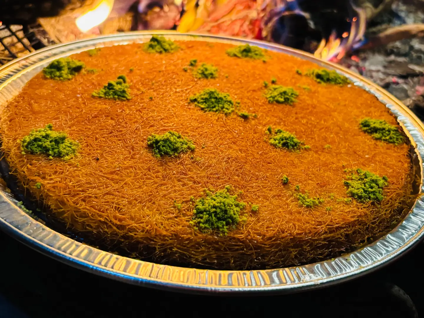 كنافة بالجبن السائل حجم كبير