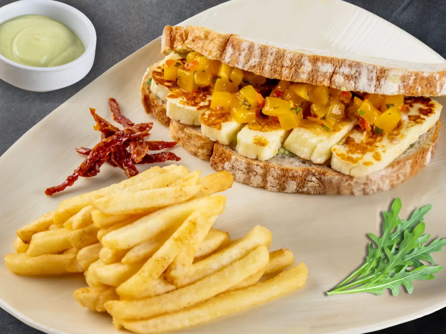 ساندوتش الحلومي مع المانجو