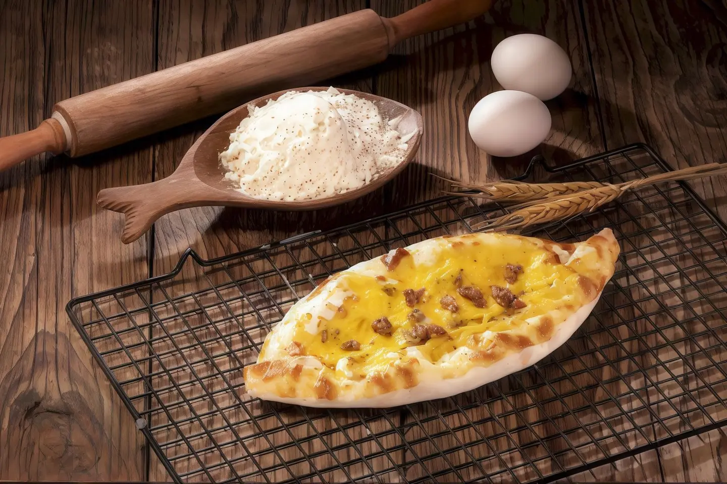 Meat With Eggs