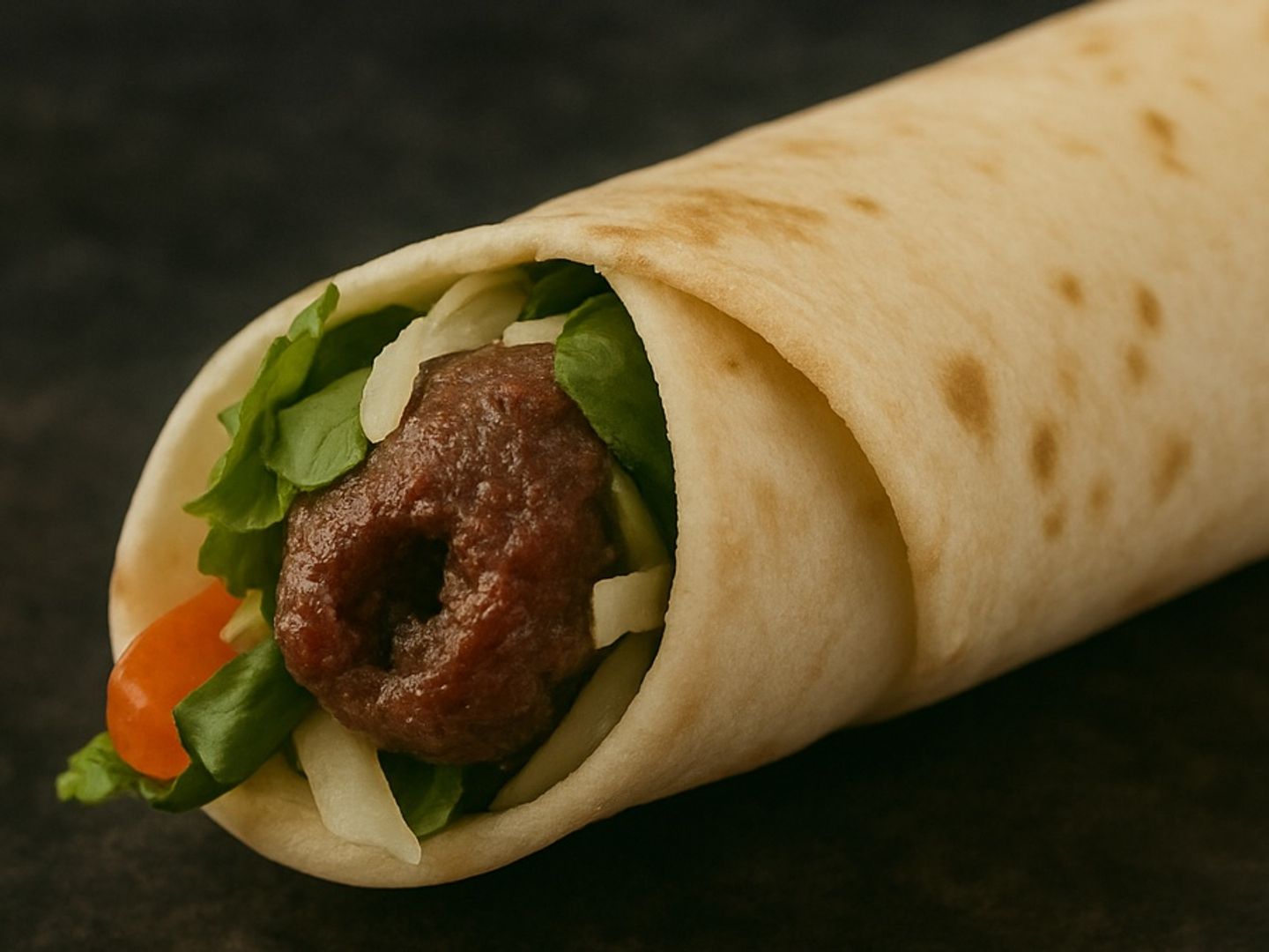 Meat Kebab Sandwich