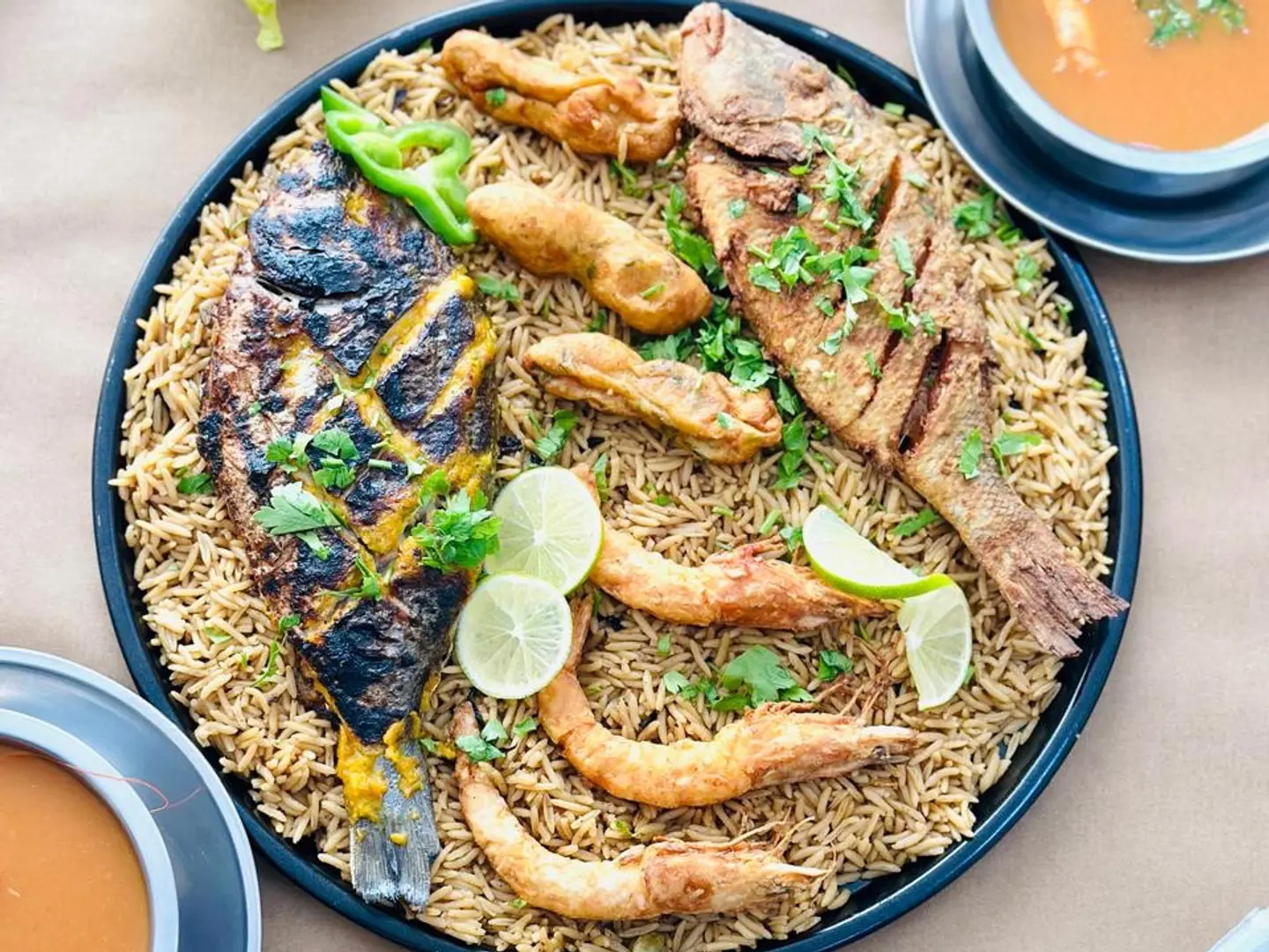 صنية شرمب مكس