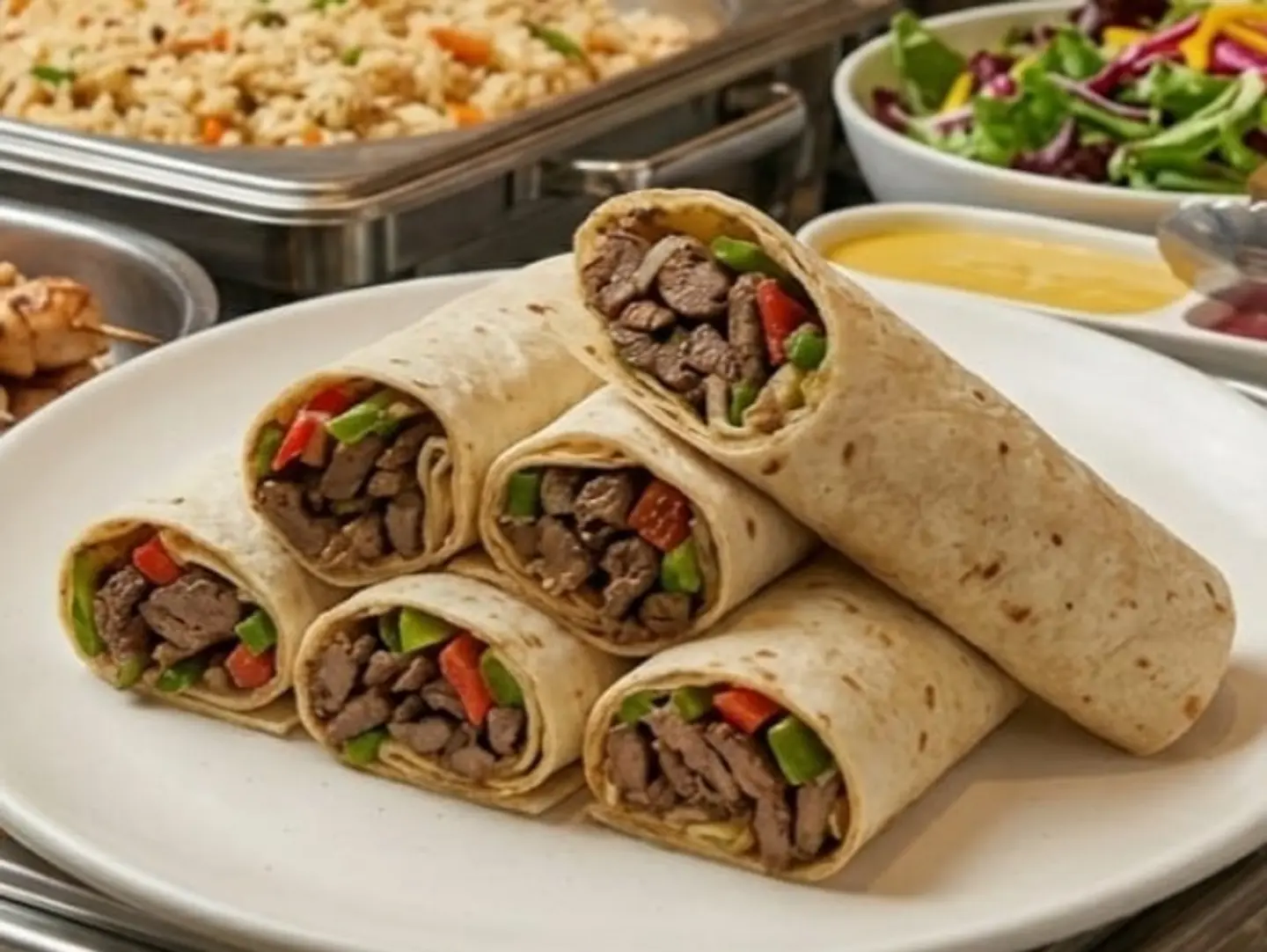 Saj Liver - Samoli Bread