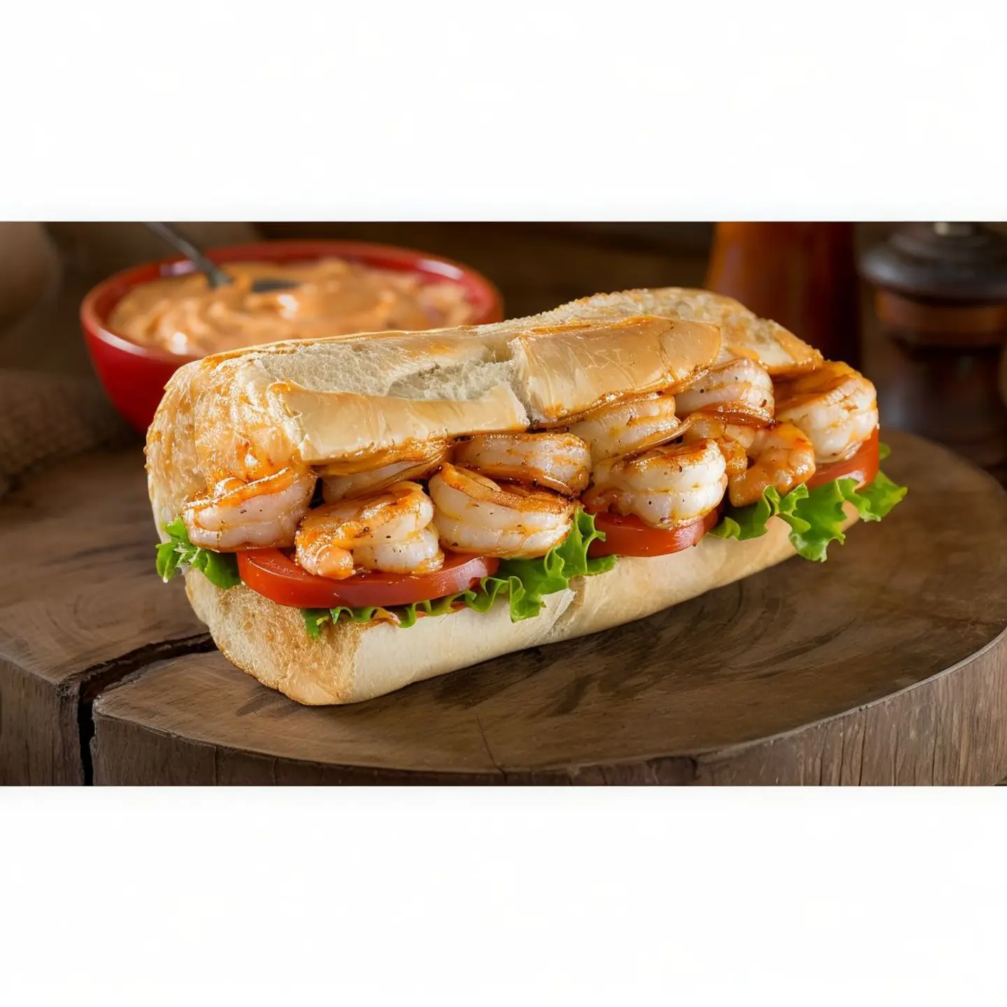 ساندويتش روبيان مشوي