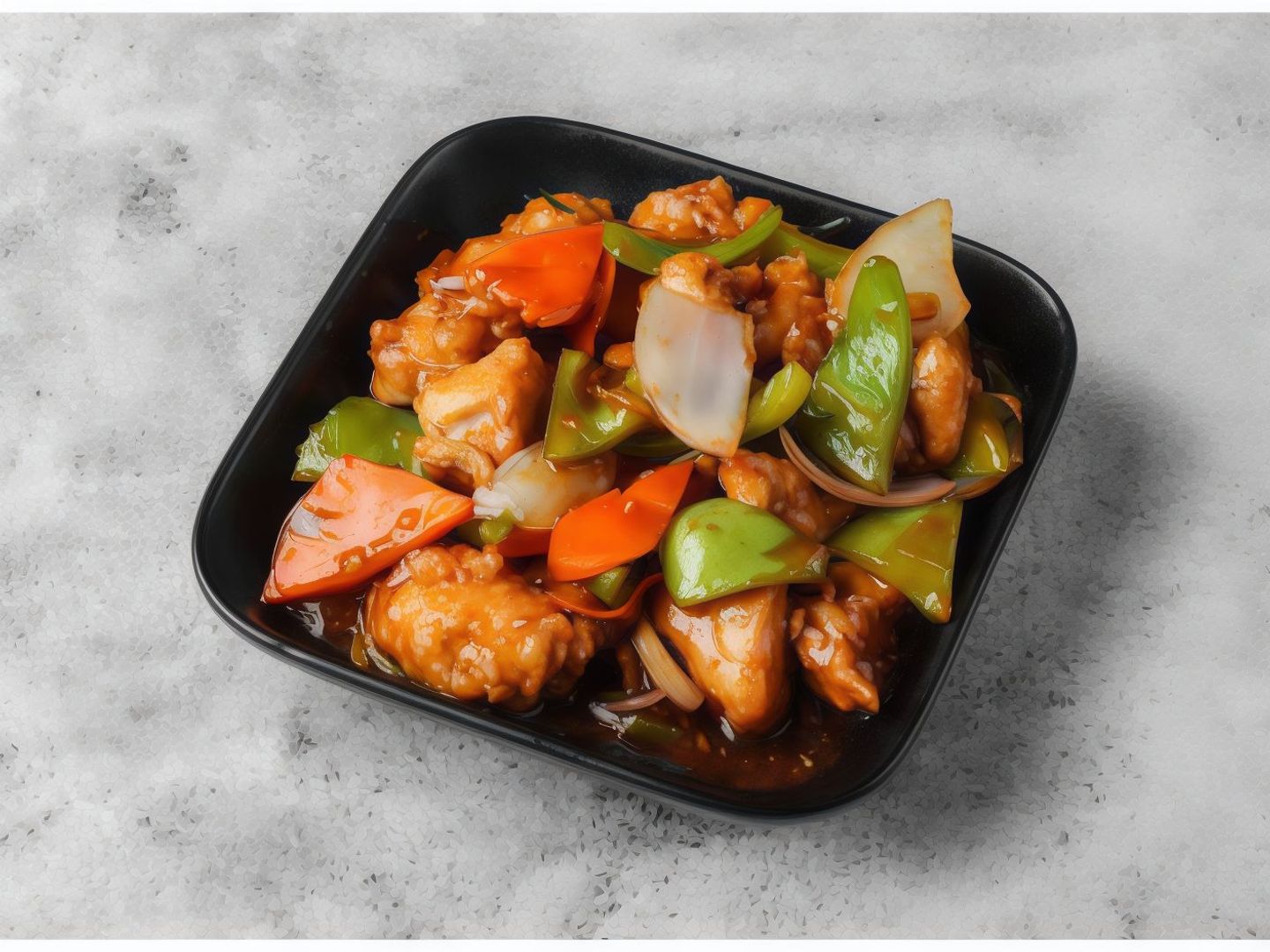 Chicken With Hot Garlic Sauce