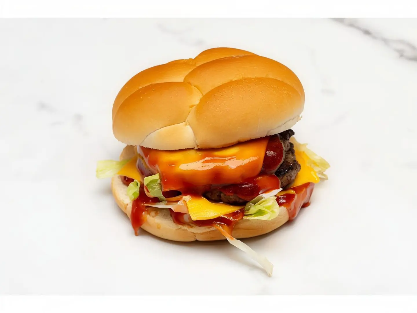 برجر لحم دبل