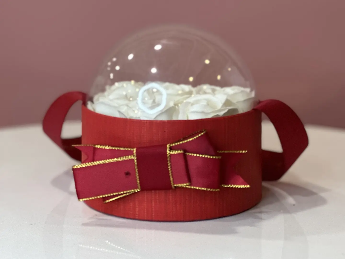 Magical Dome With White Flowers