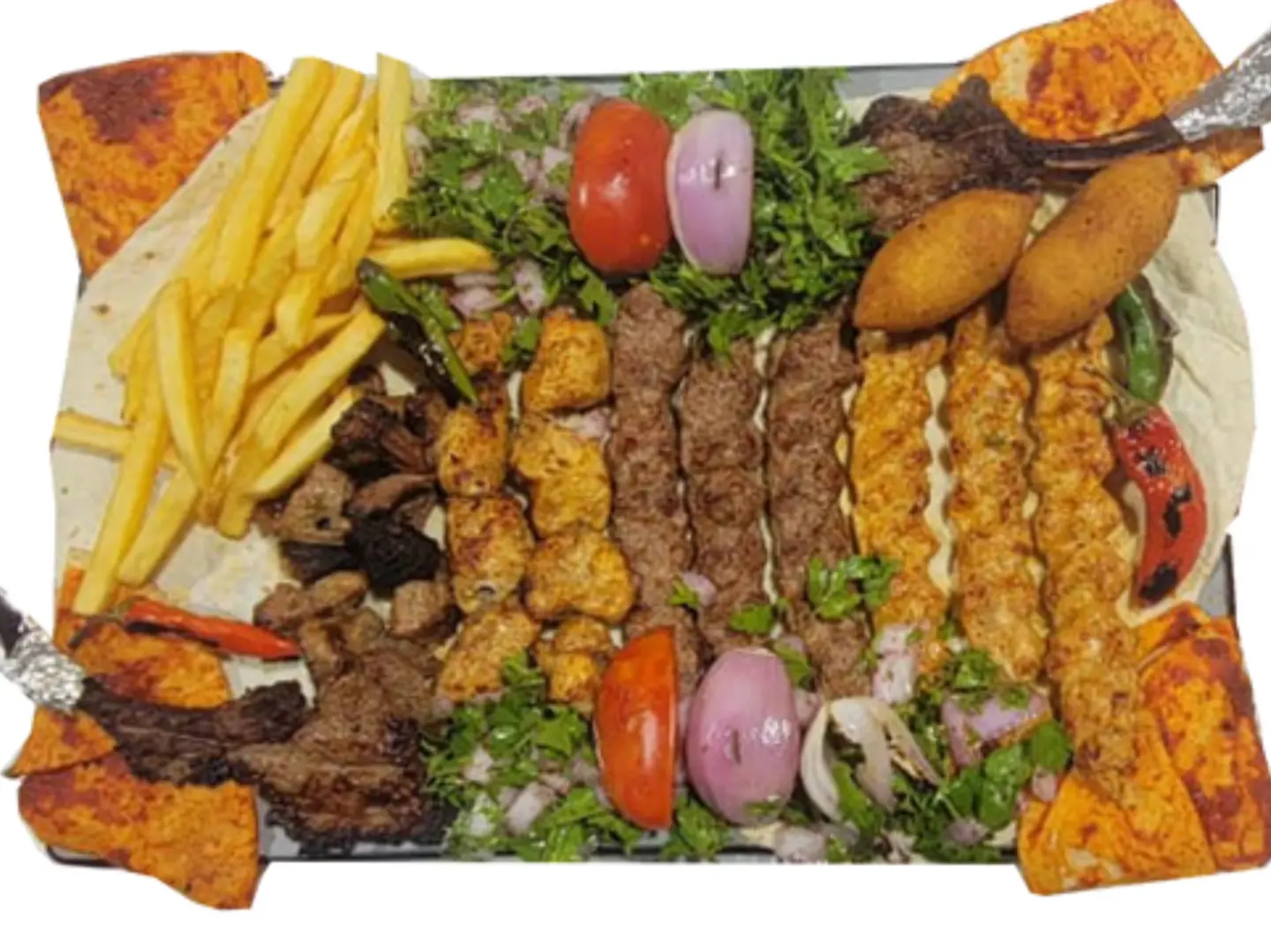 Large Mixed Grill (12) Skewers