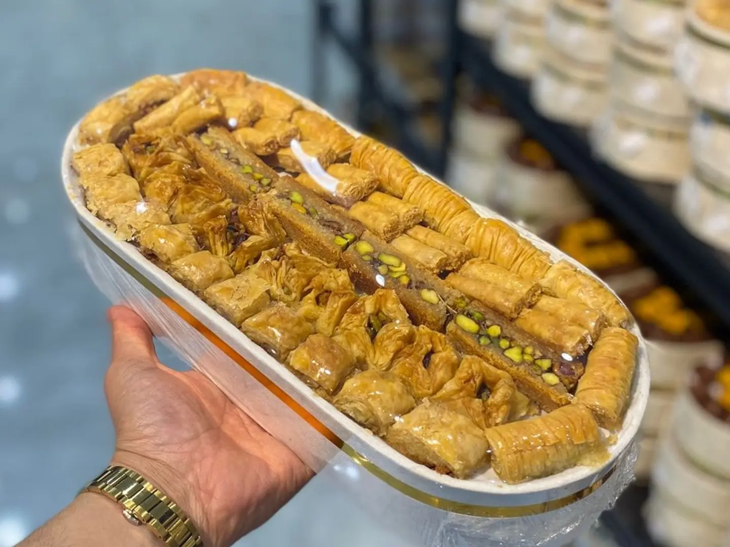 Baklava Tray