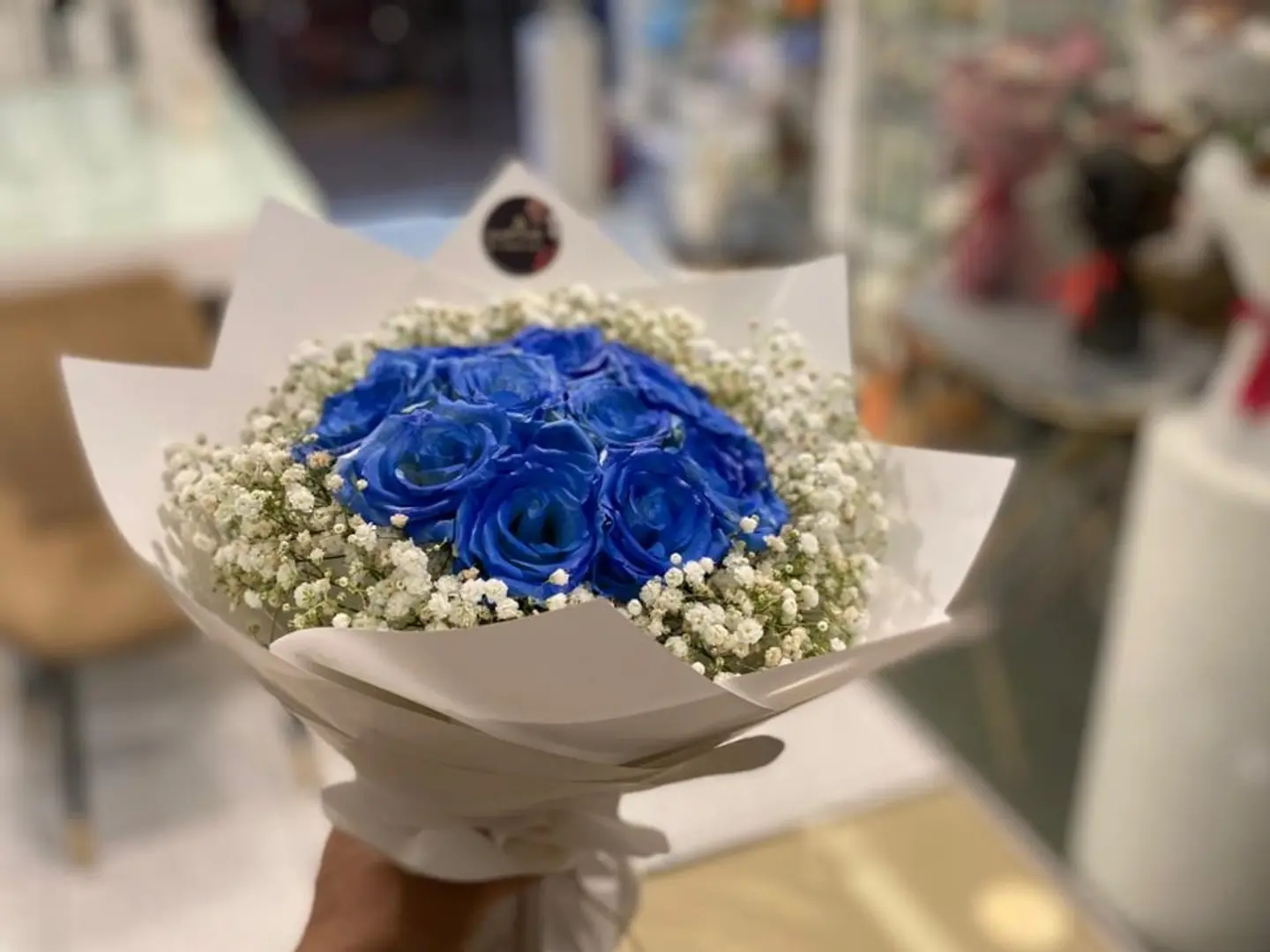 بوكيه جوري ازرق