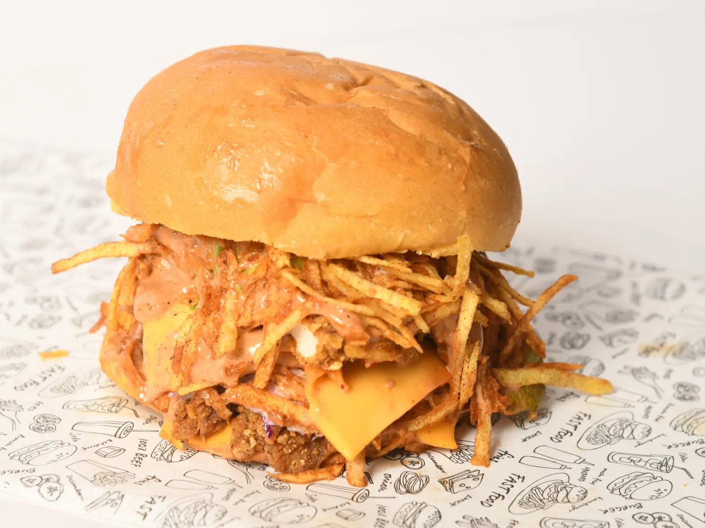 برجر دجاج سبايسي