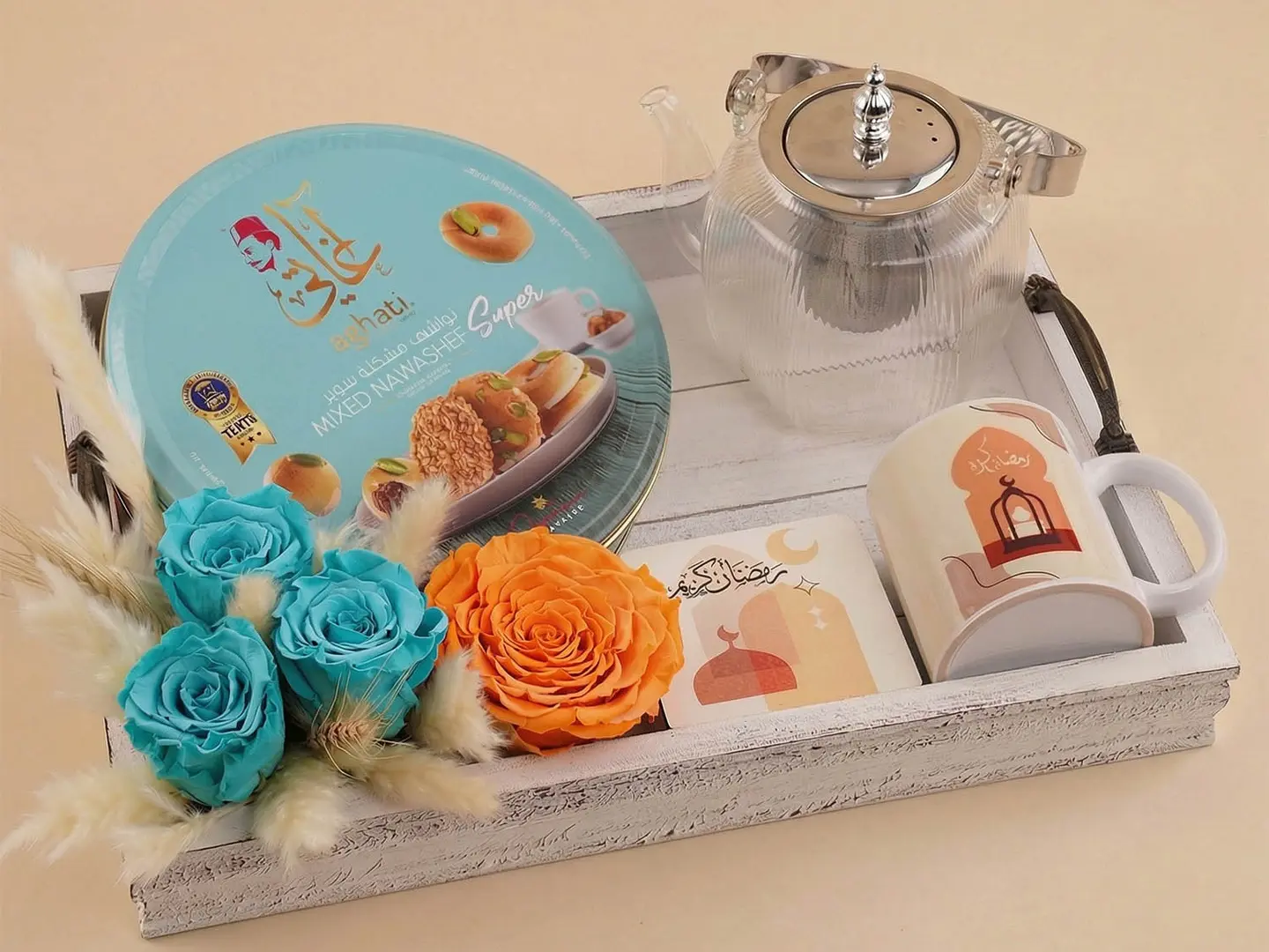 Luxury Ramadan Servings With Aghati Sweets & Forever Roses