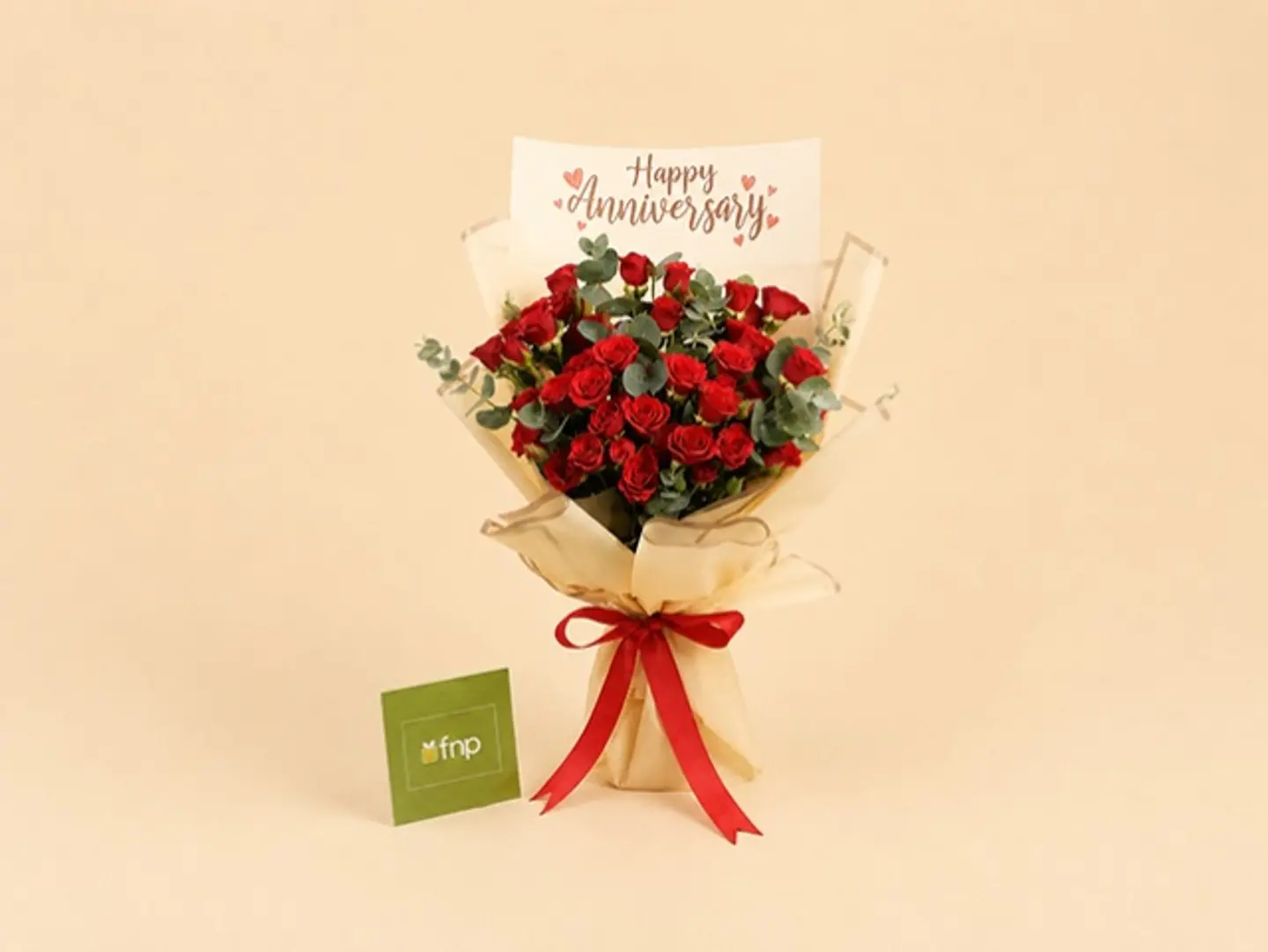 Red Baby Roses Bouquet Romantic Gift Flowers