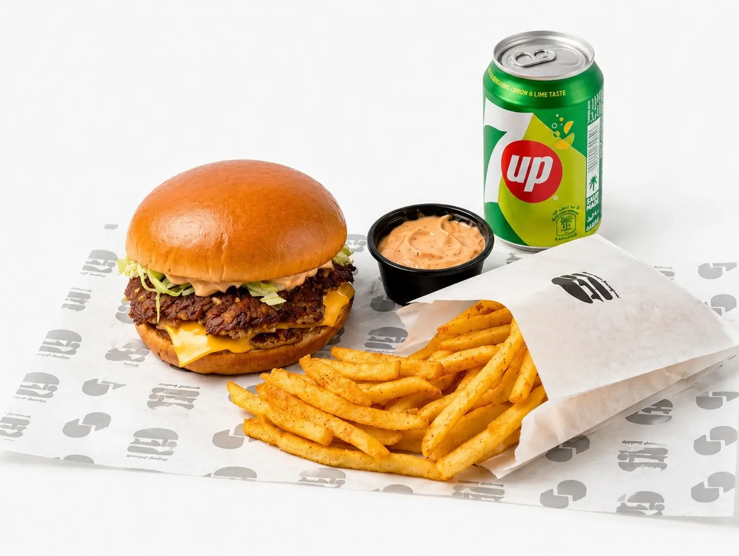 Single Beef Burger Meal