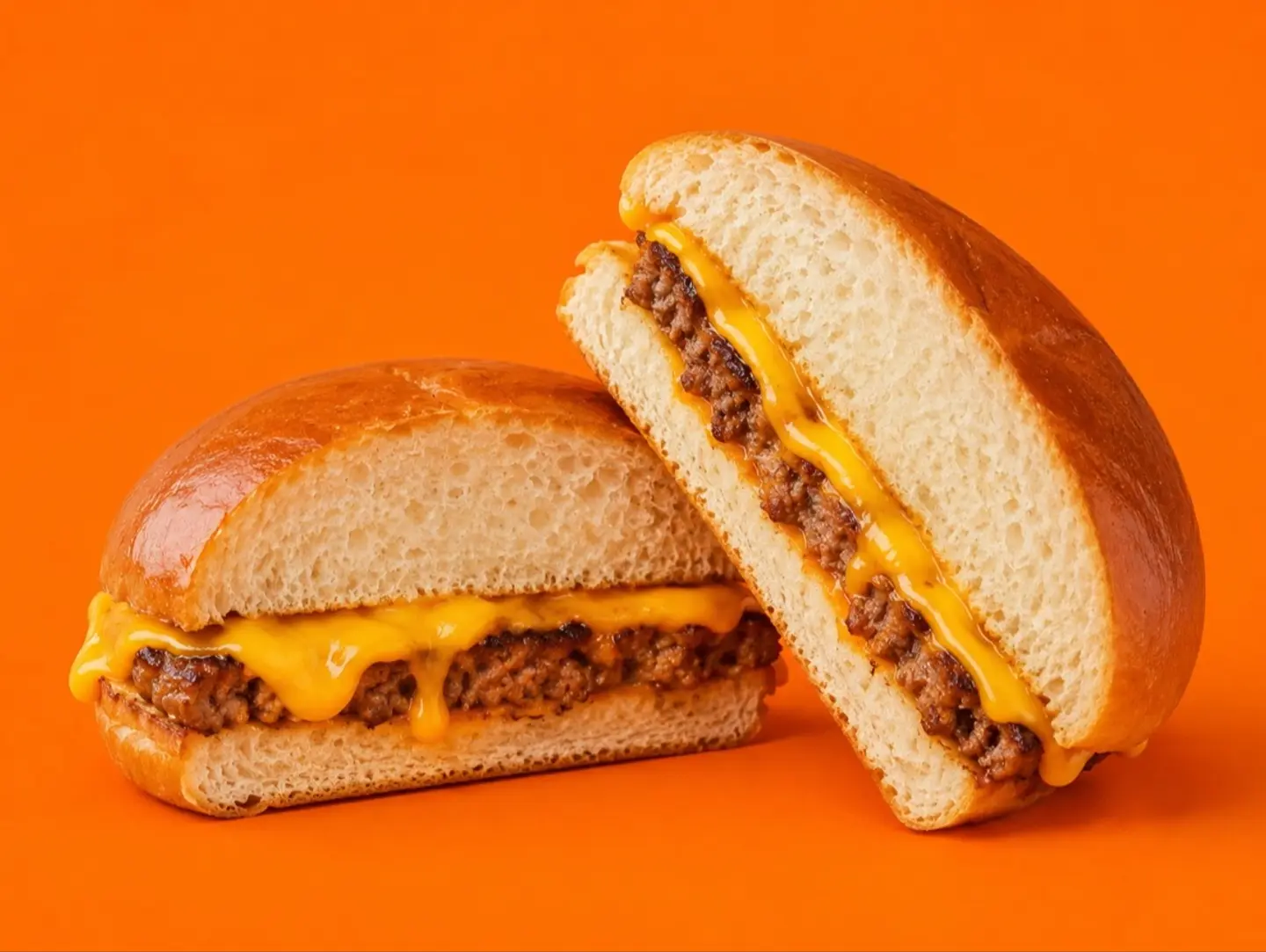 Cheesy Grilled Beef Burger - Reguler