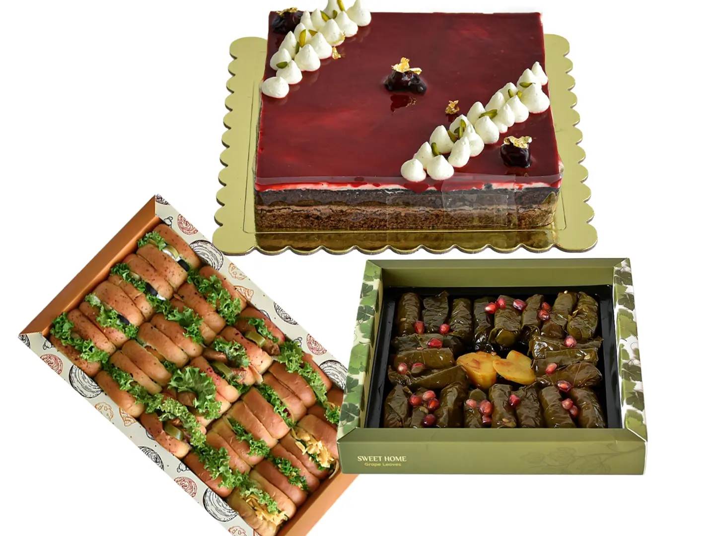 بكج العائلة بلاك فورست وورق عنب