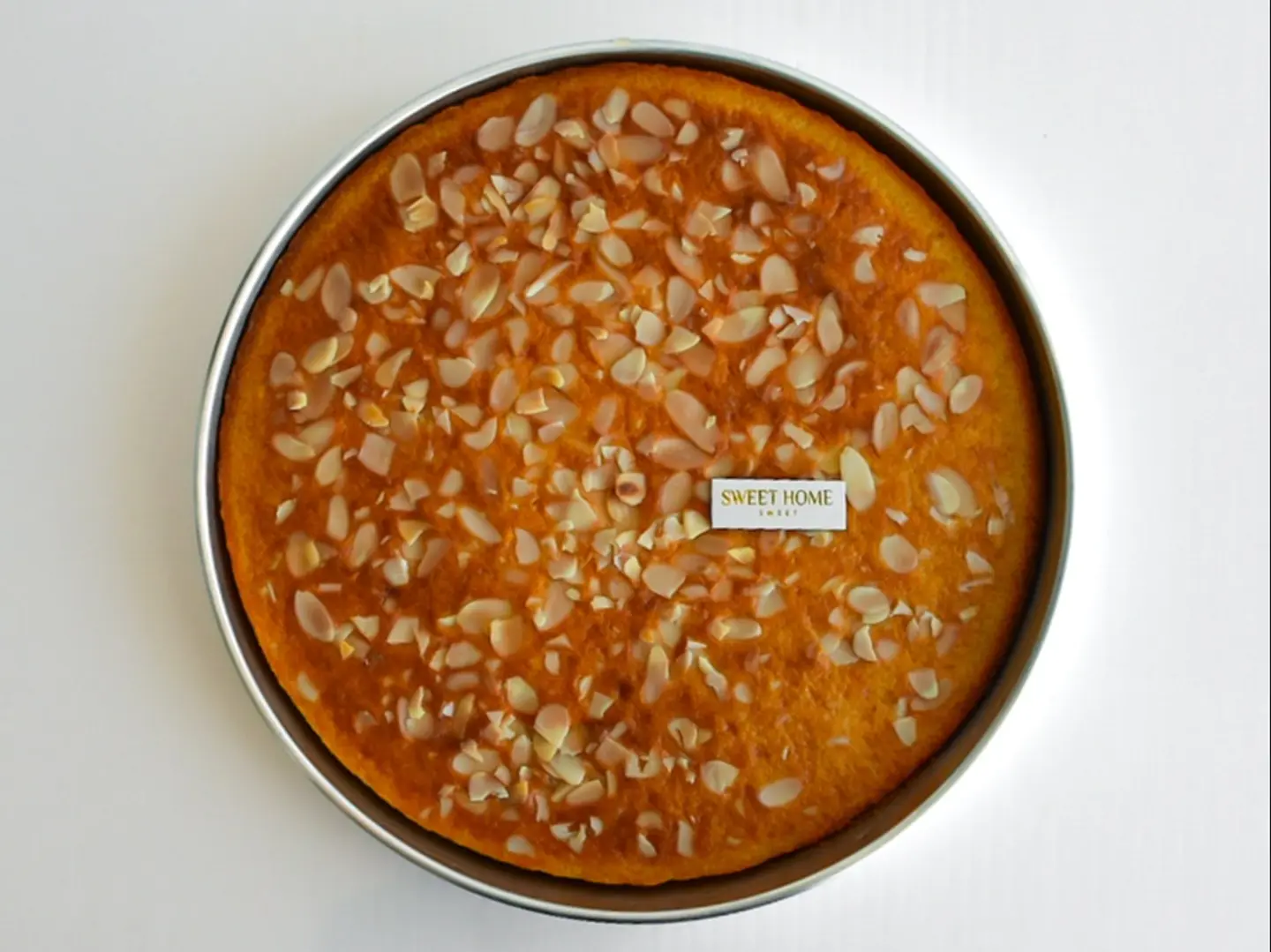 Almond Basbousa