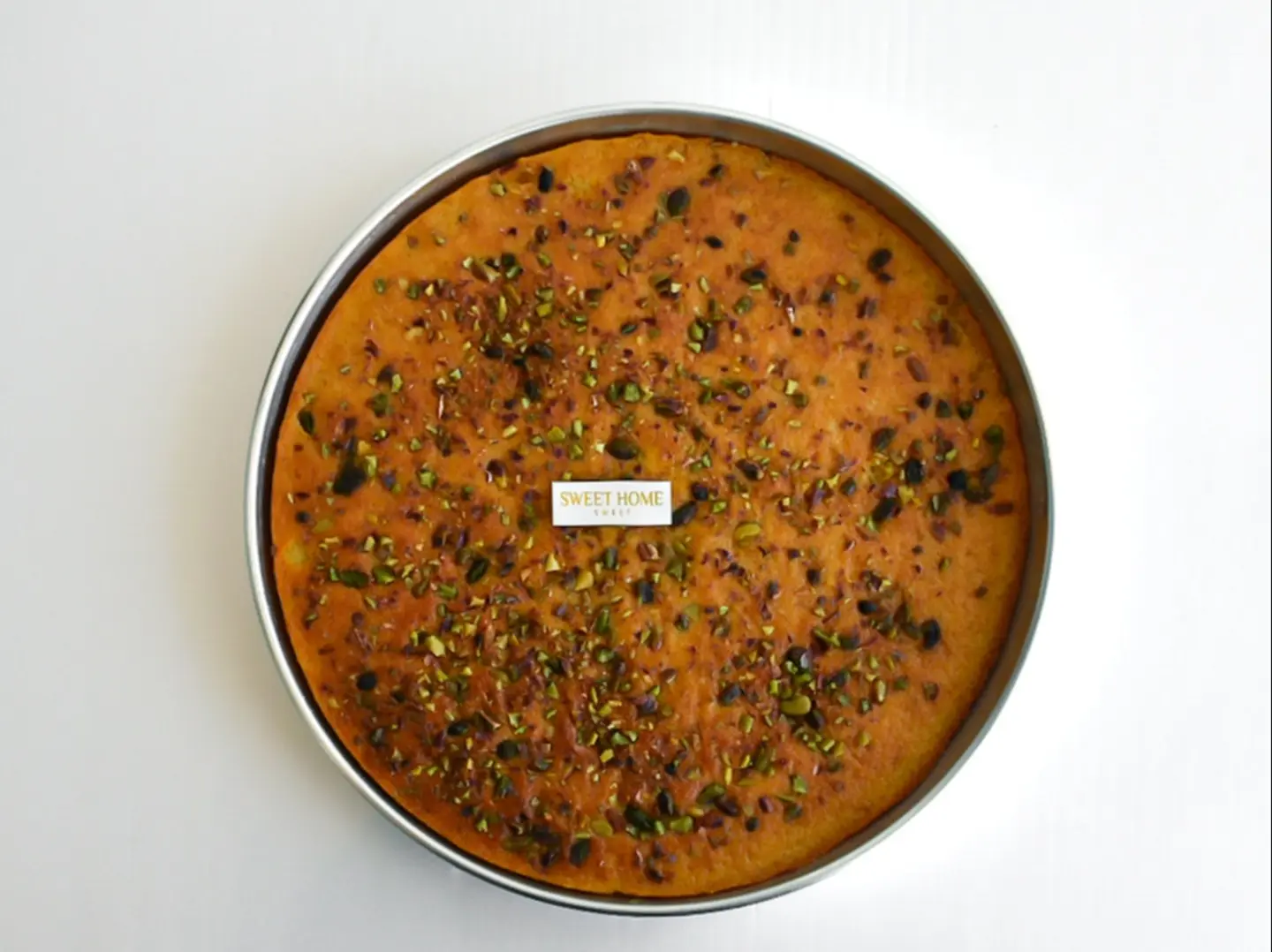 Basbousa With Pistachios