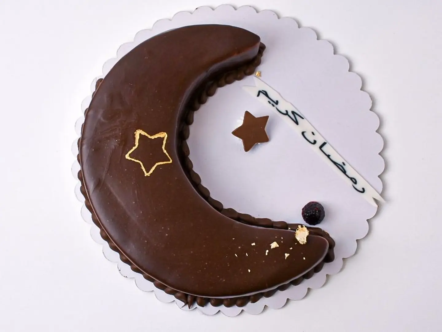 Ramadan Crescent Cake