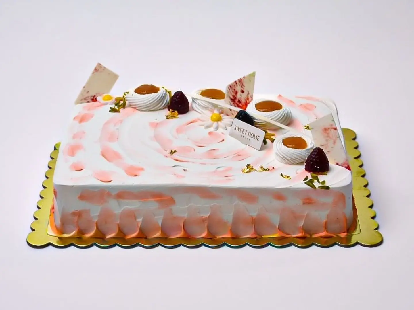 كيك مانجو مستطيل