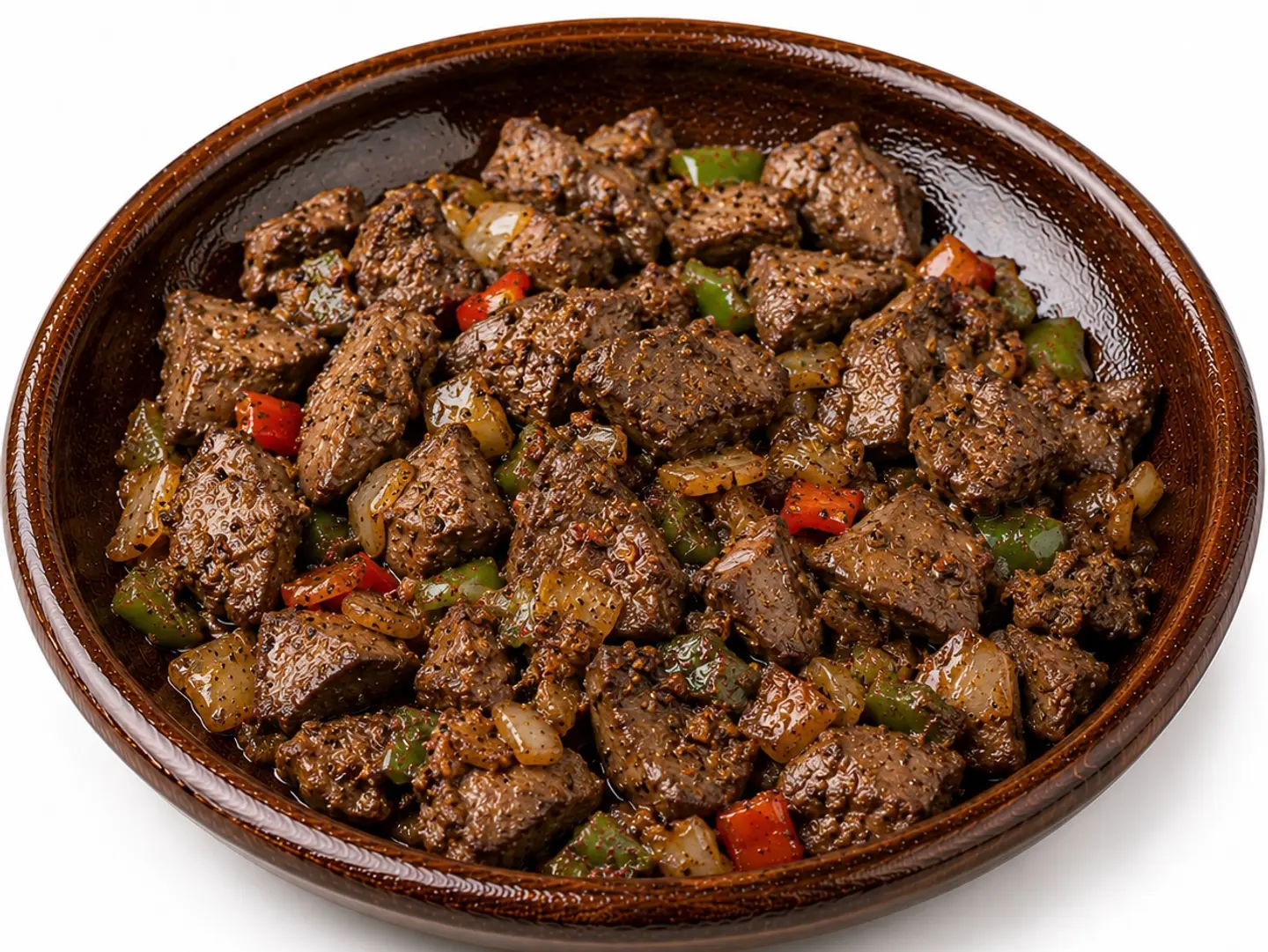 صحن كبدة بقر طازج