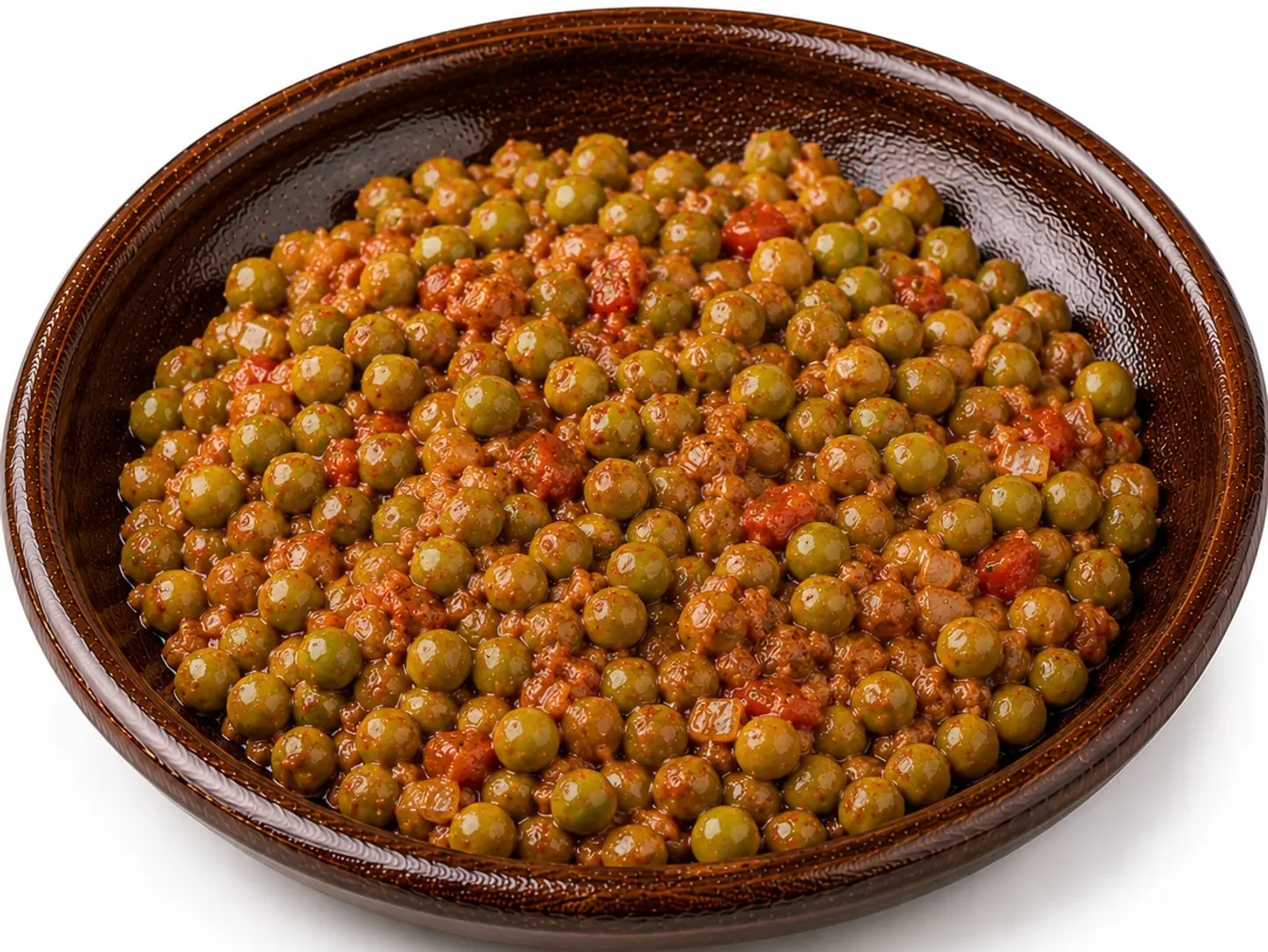 صحن بازلاء بالتونة