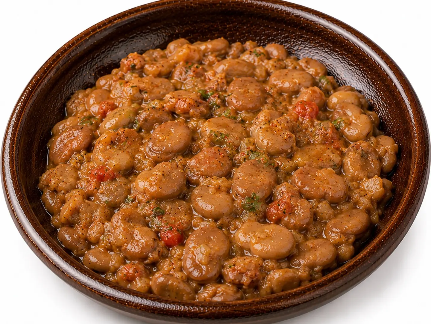 صحن فول فخار