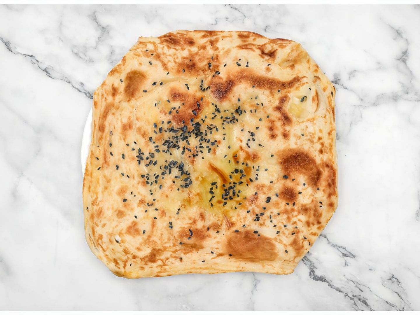 Plain Double Pie With Black Seed