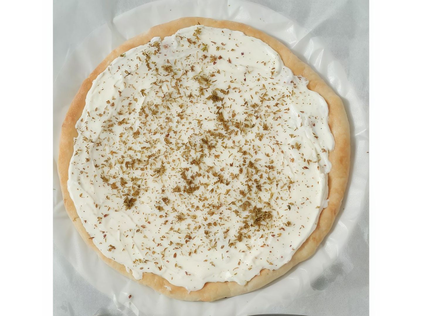 Labneh And Thyme Pie
