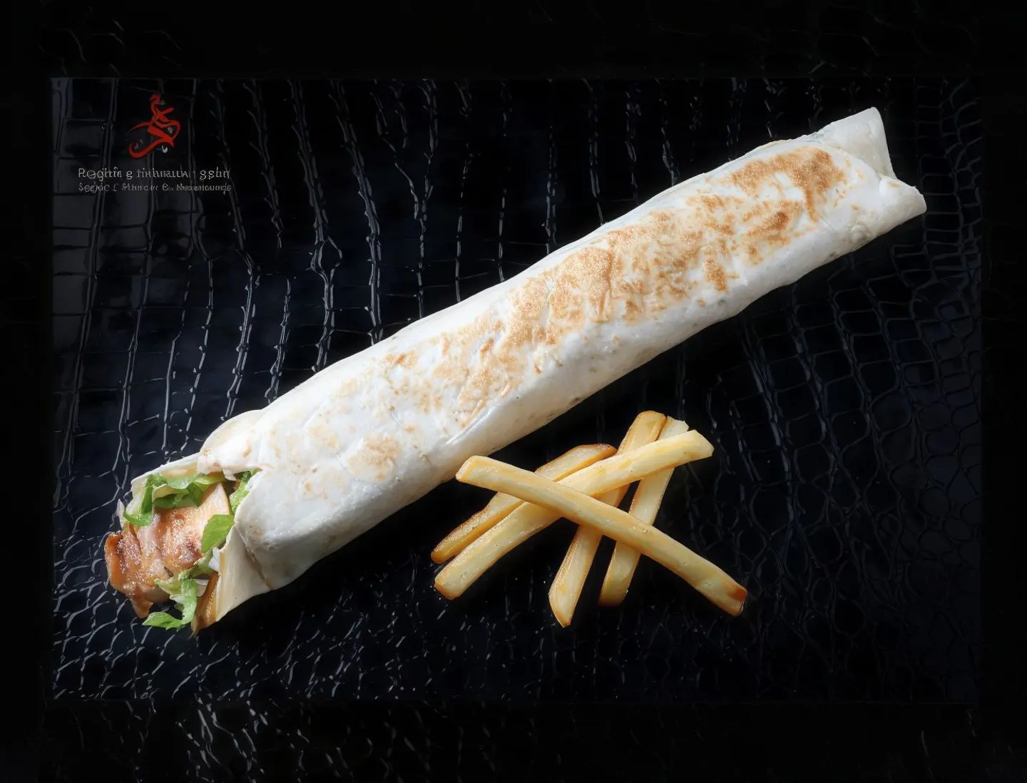 Chicken Saj ​​Shawarma Sakrukh