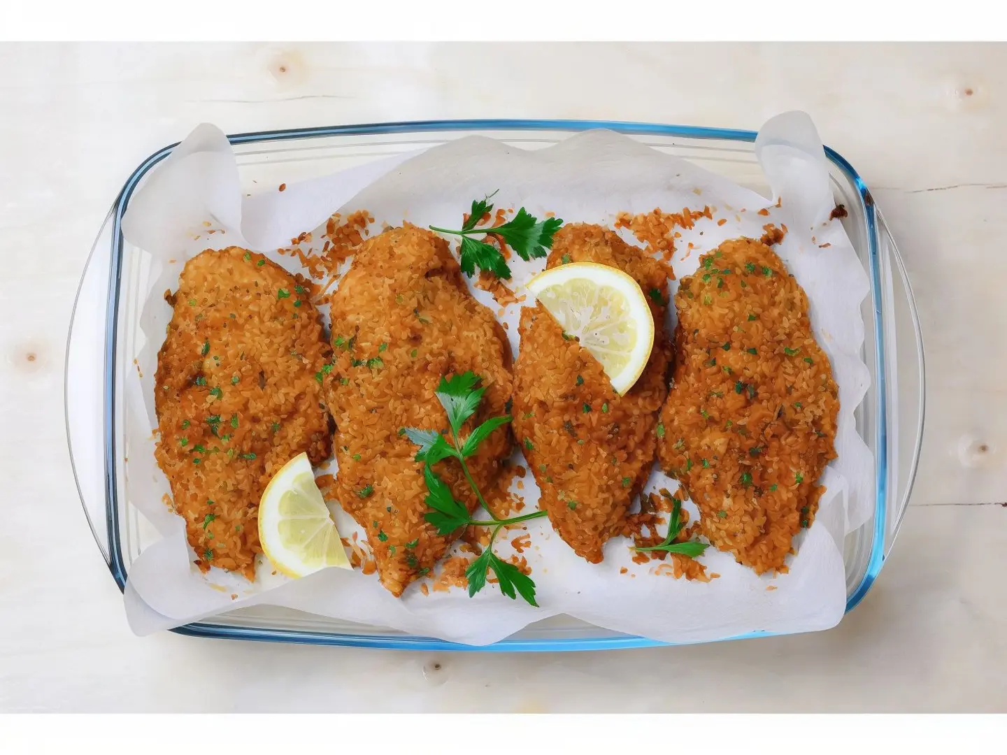 سمك فيليه بالفرن