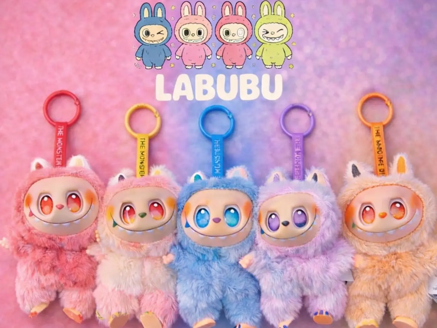 Large Labobo Doll Medal Gift - Orange