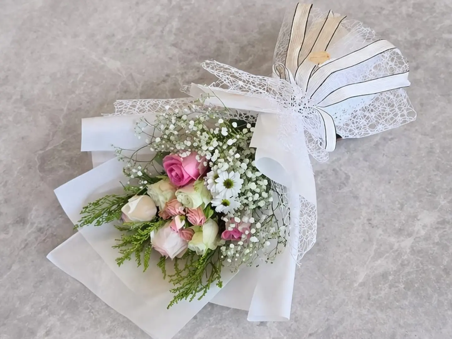 Bright White Bouquet