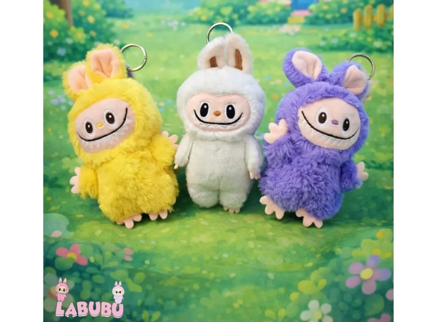 Lapopo Doll Medal Middle - White