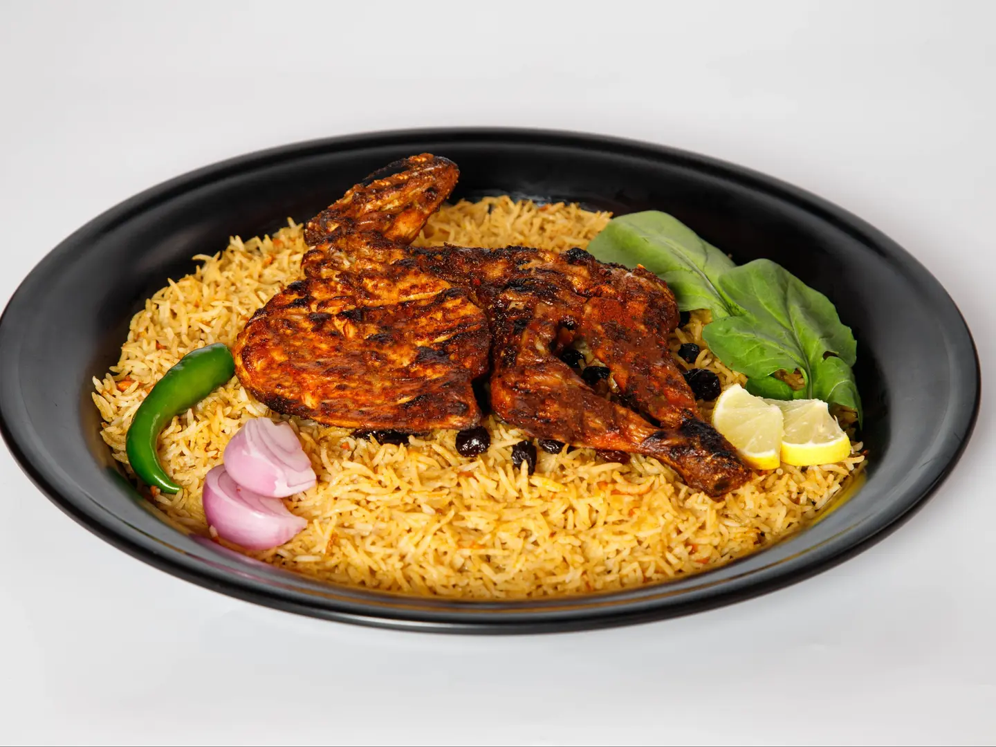 نصف دجاج على الفحم - نصف دجاج على الفحم مع الارز