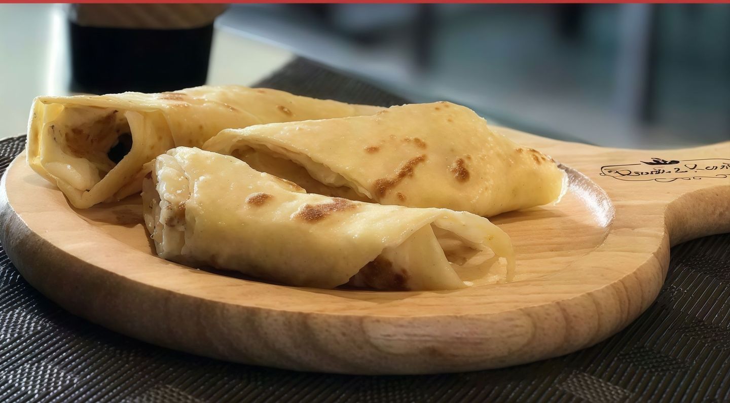 شباتي بالجبن السائل و الزعتر