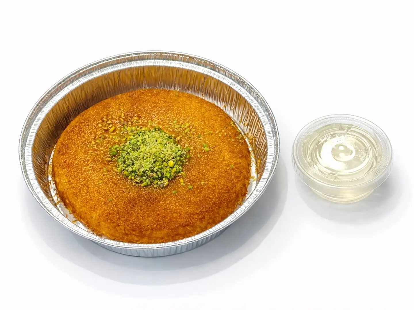 كنافة بالقشطة والفستق