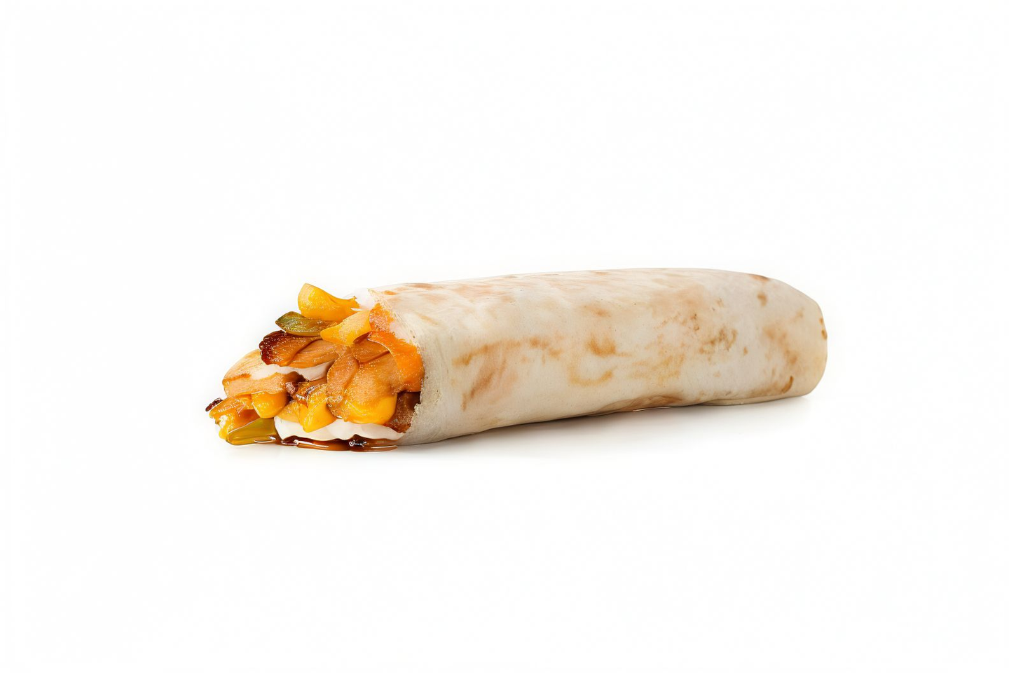 Small Shawerma Sandwich With Pomegranate Molasses