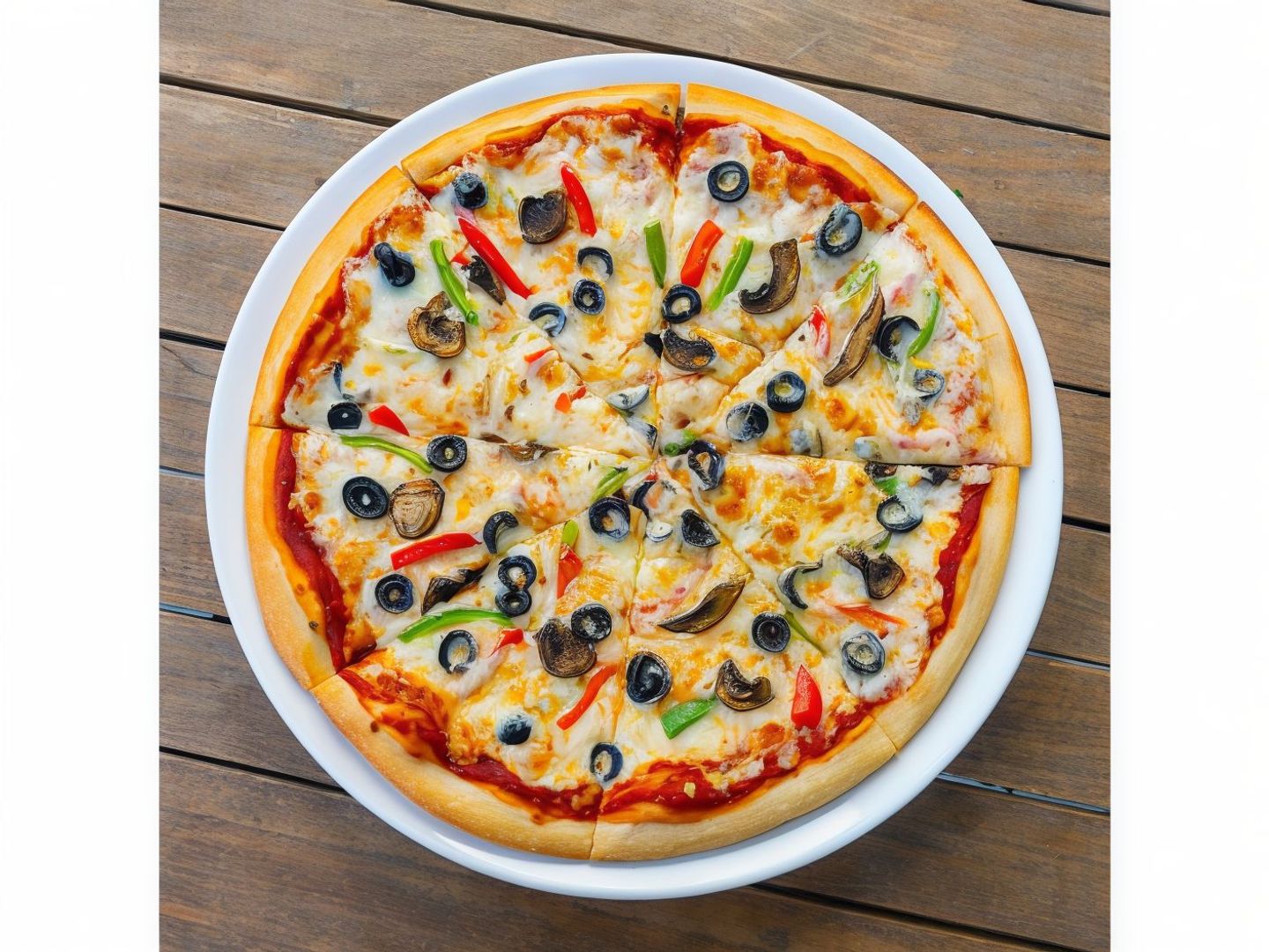 Vegetable Pizza