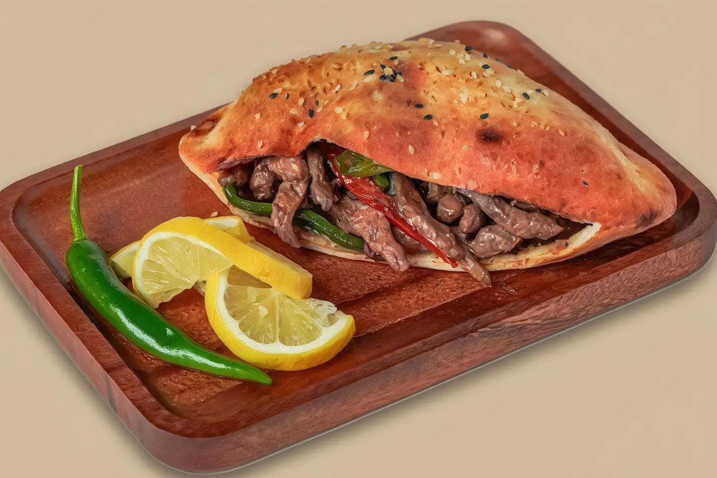 Alexandrian Liver Sandwich