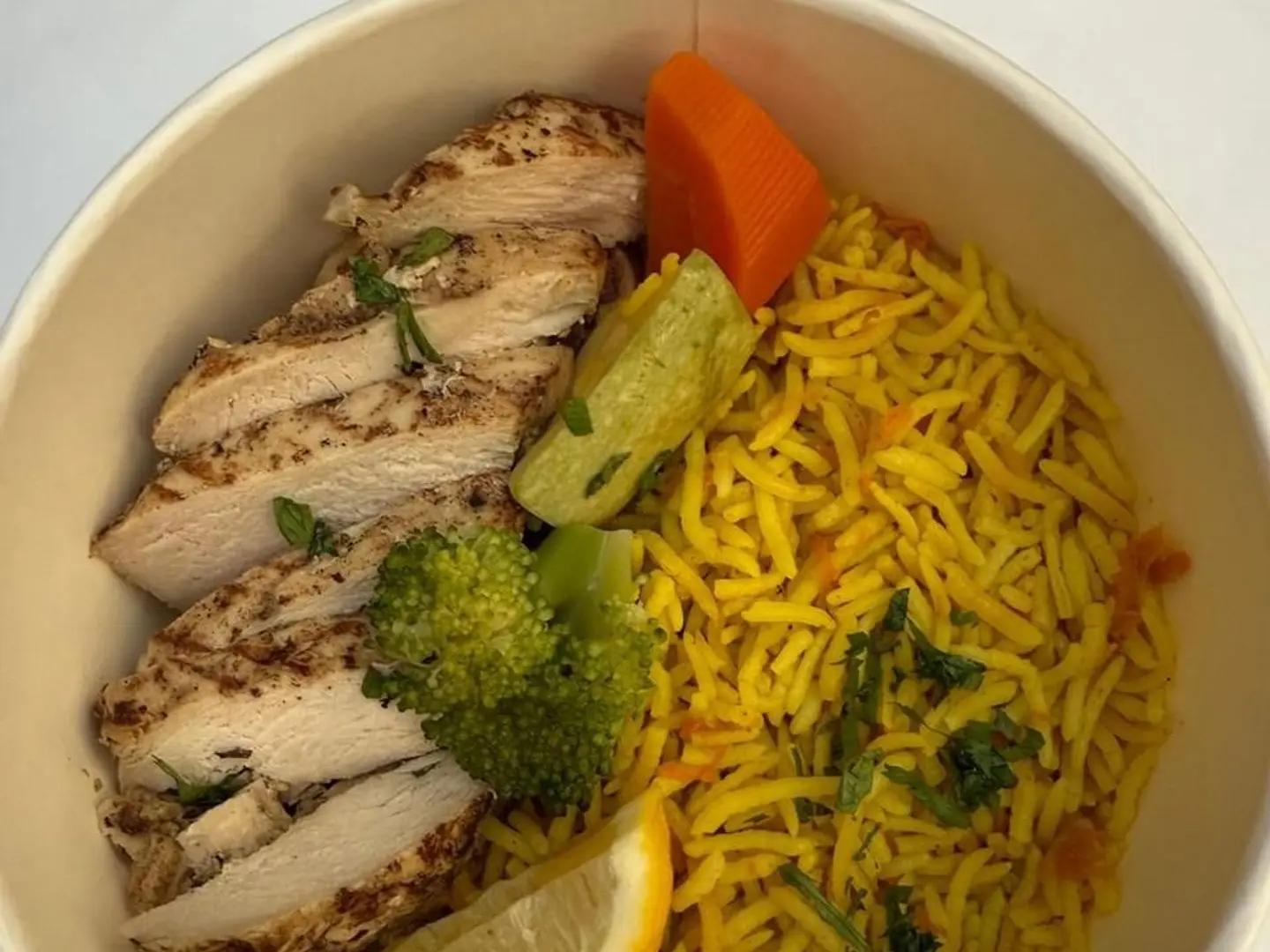 دجاج مشوي مع الارز