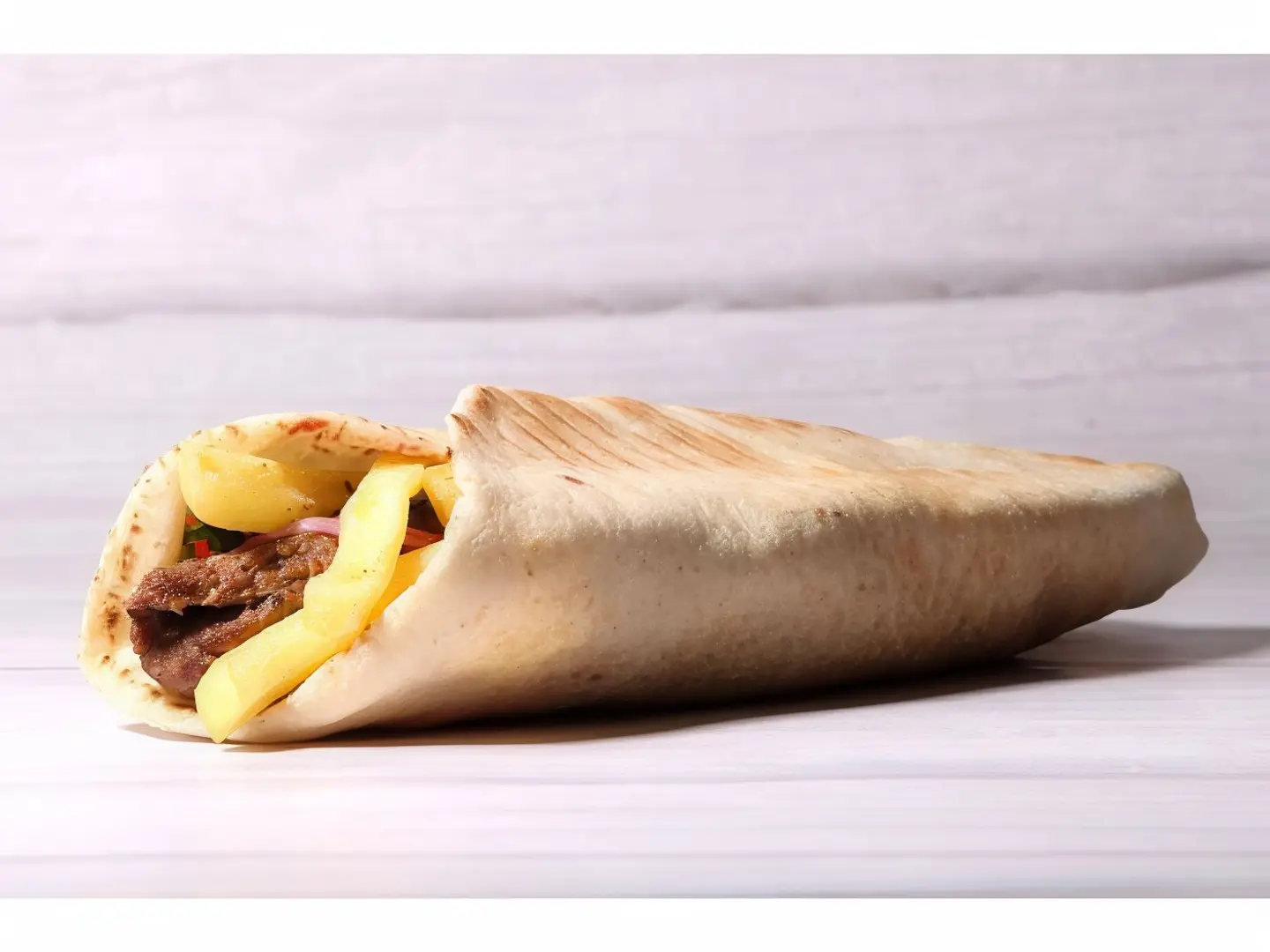 شاورما لحم صغير