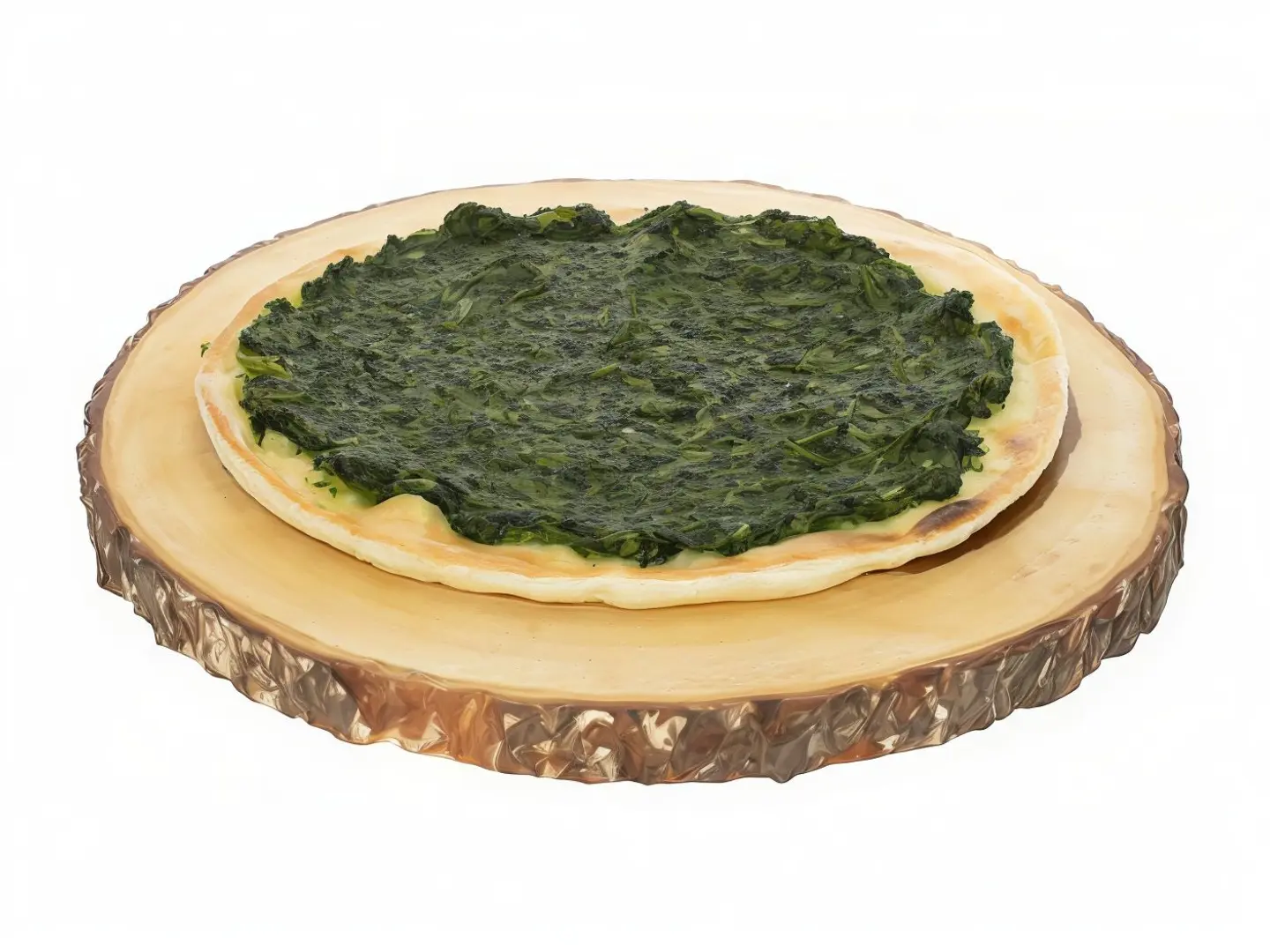 فطيرة سبانخ سادة