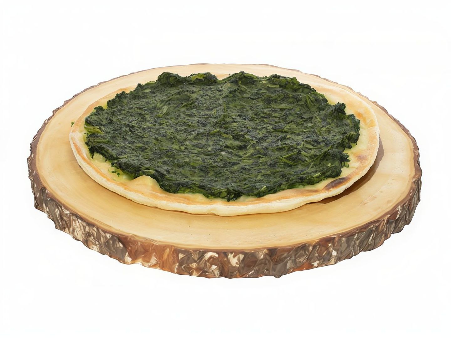 فطيرة سبانخ سادة