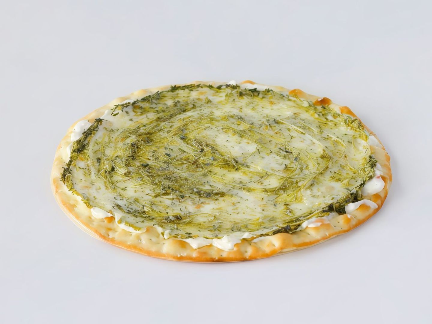 فطيرة زعتر بالجبنة