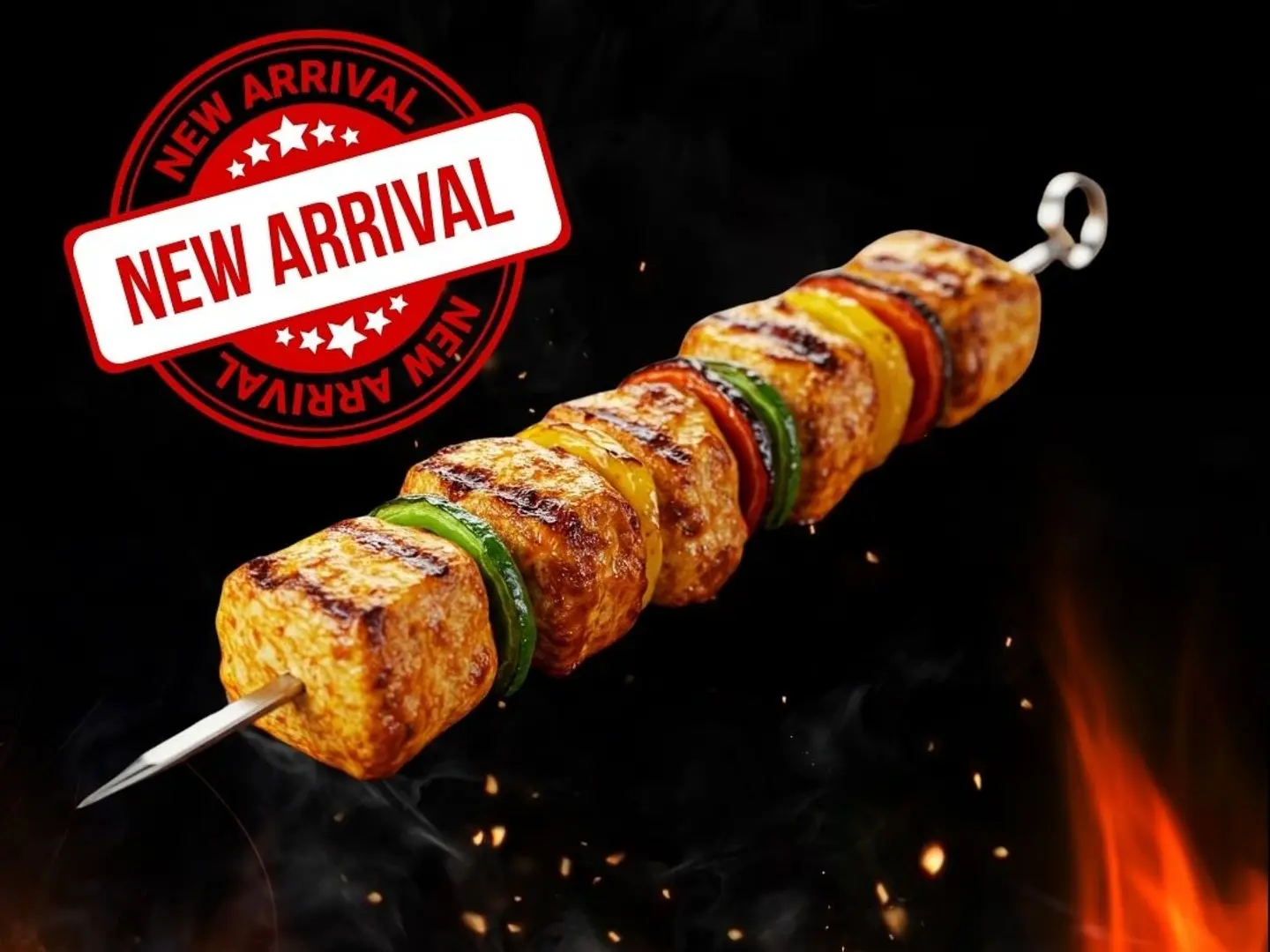 سندوتش كباب دجاج مشوي كبير