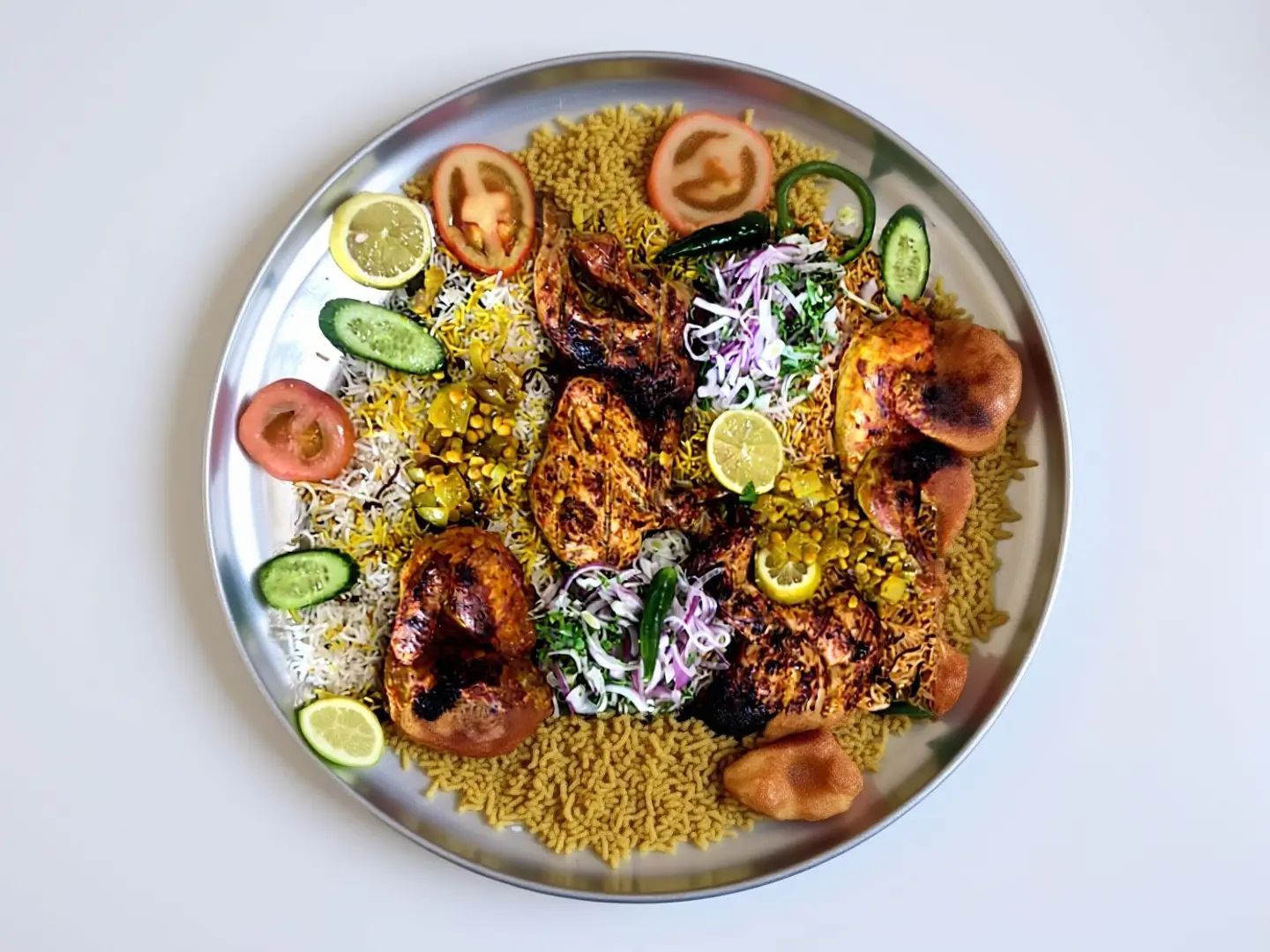 نصف حبه فحم مع رز