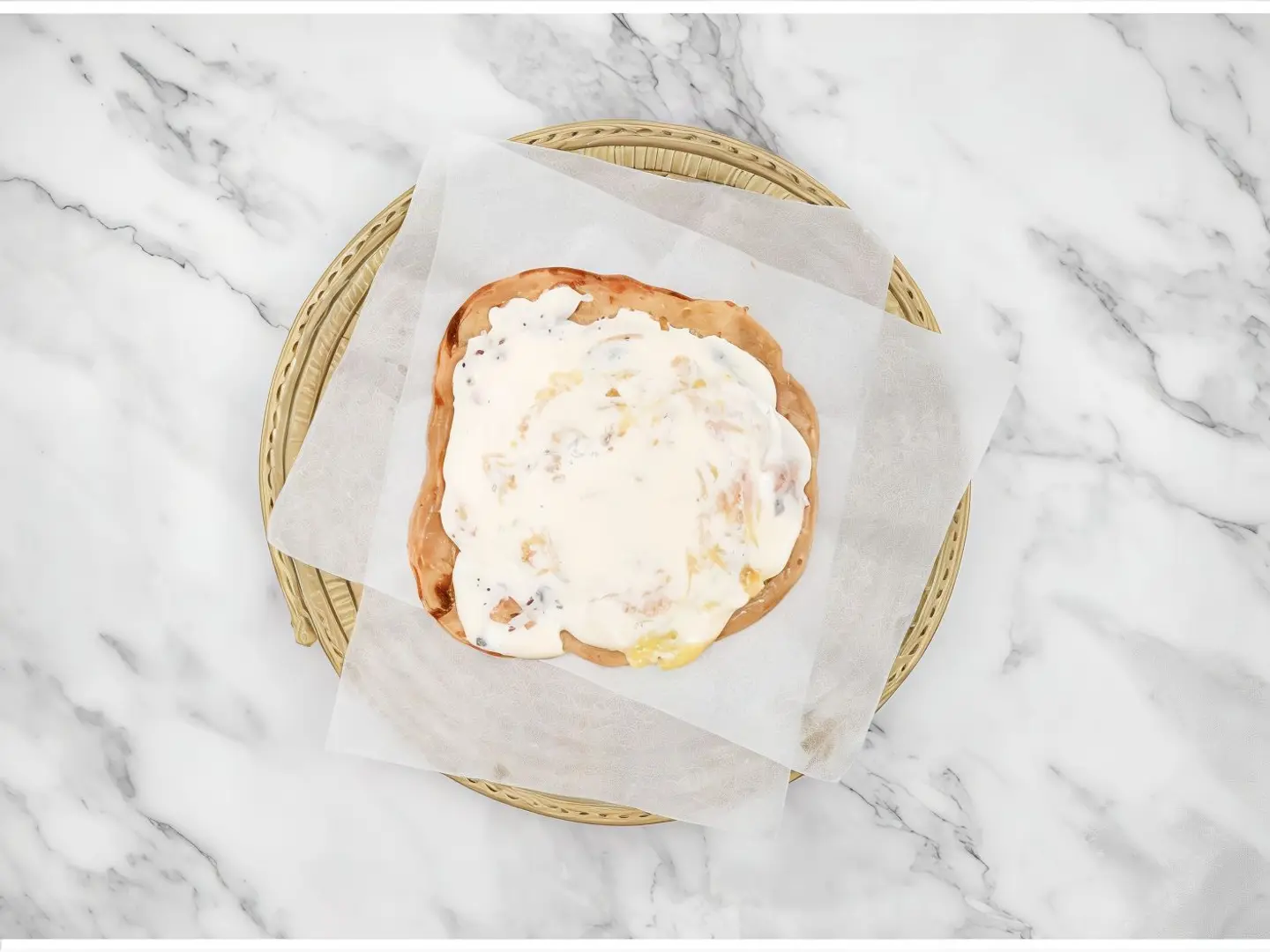 فطيرة بيض بالجبن سائل