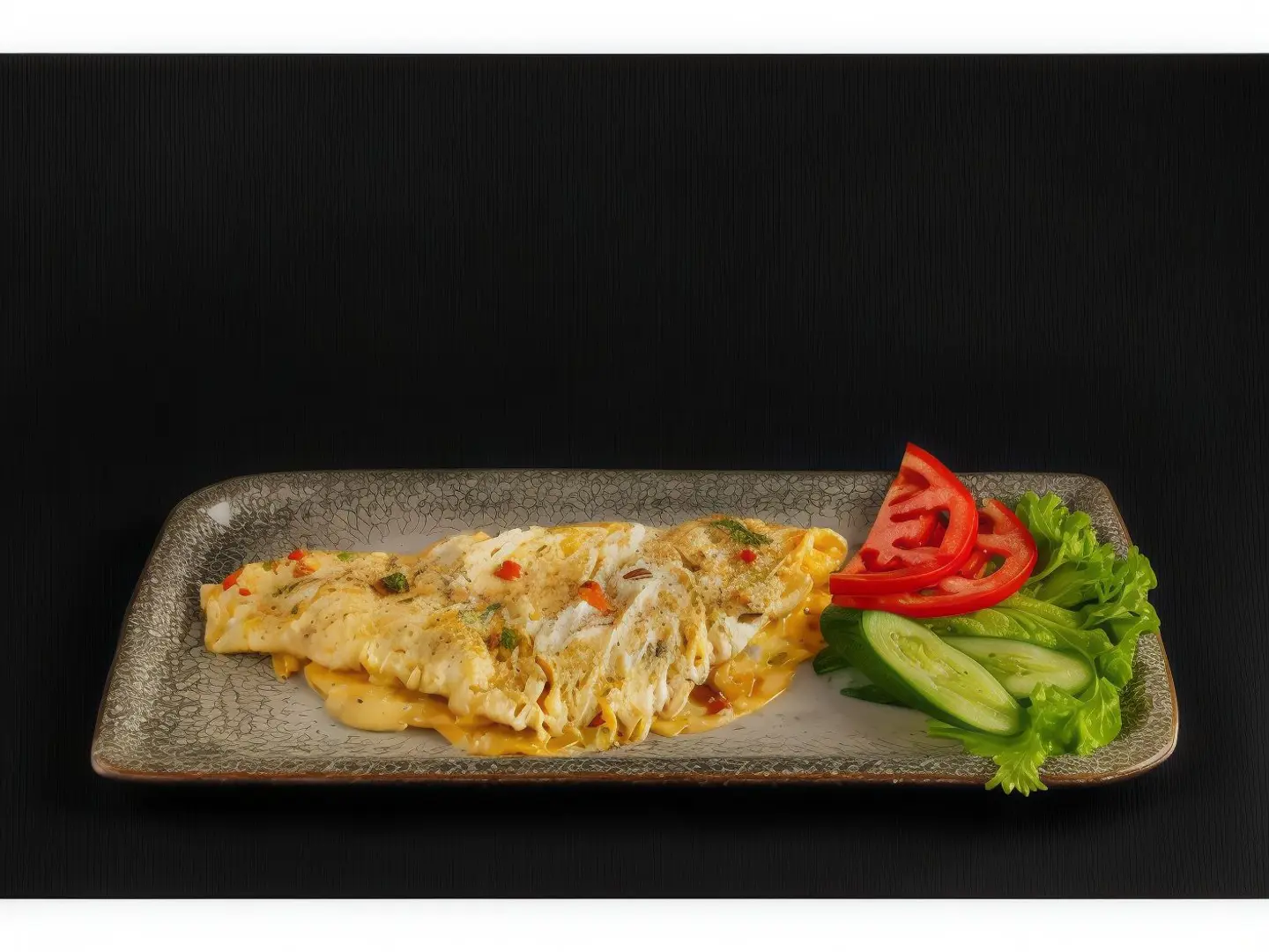 Omelette Eggs With Vegetables